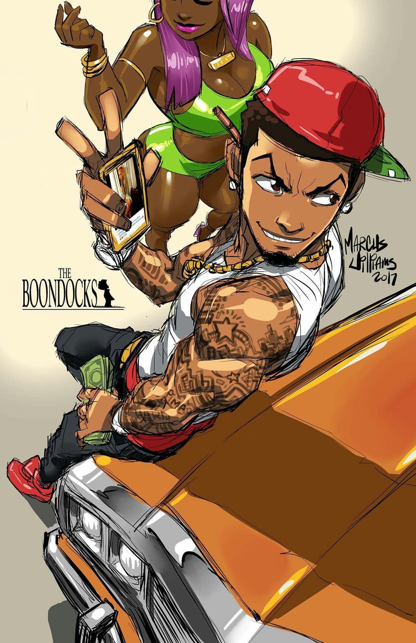 1325x2048 Boondocks Wallpaper