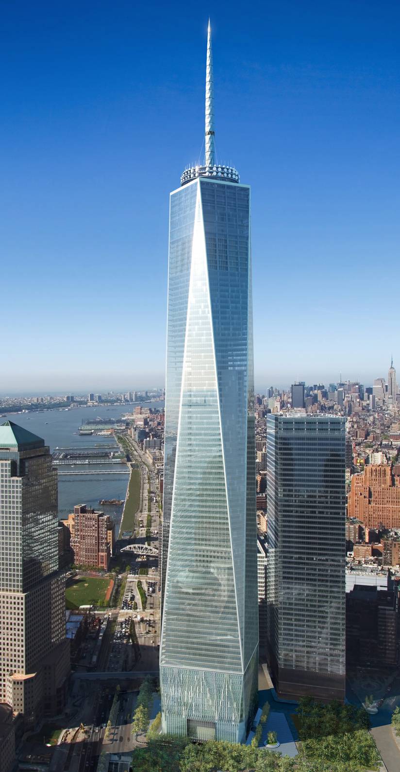 824x1588 One World Trade Center wallpaper, Man Made, HQ One World Trade Center pictureK Wallpaper 2019
