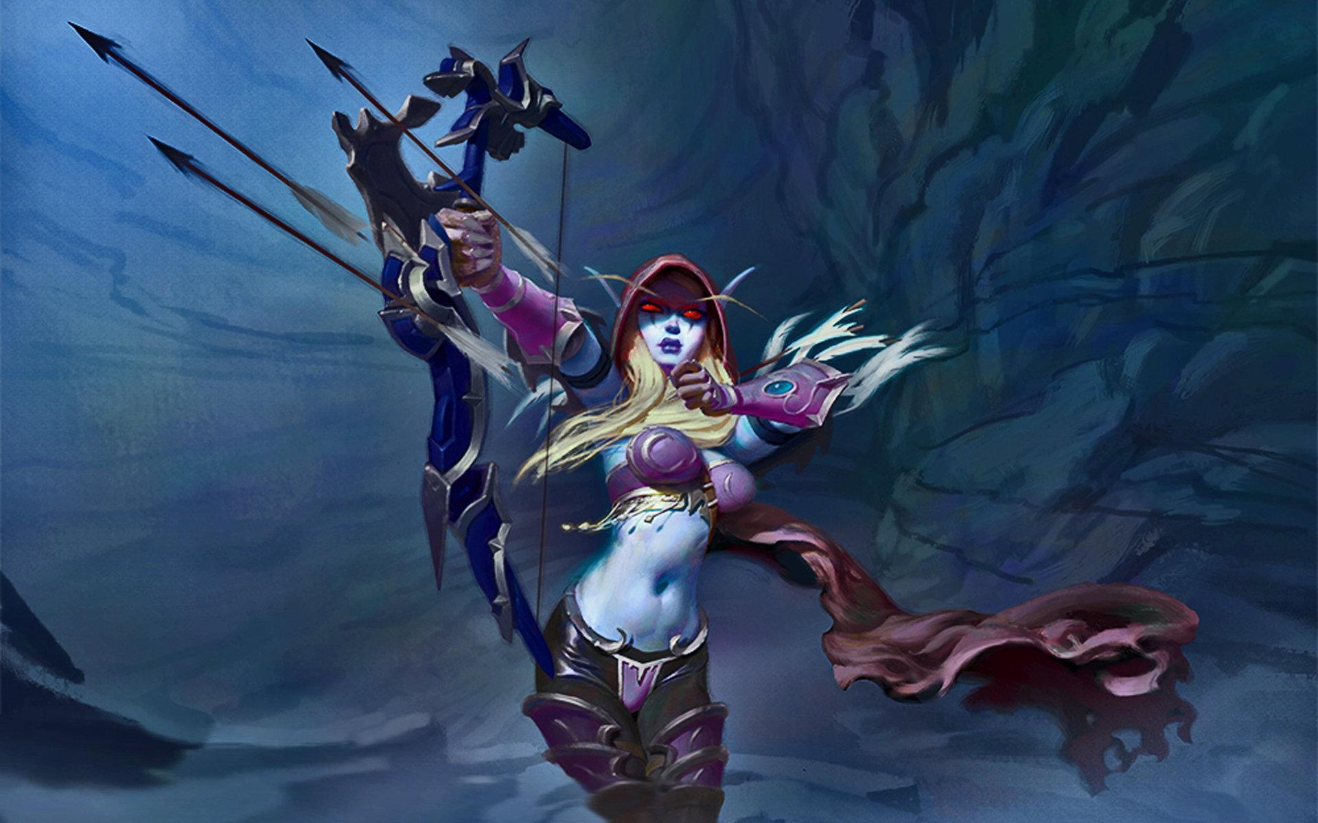 1920x1200 High resolution Sylvanas Windrunner HD 1920x1200 wallpaper for PC