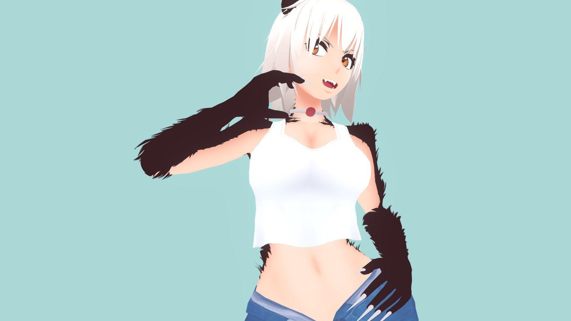 1920x1080 Hitomi Uzaki Bites model by VeXx [d7f34d7]