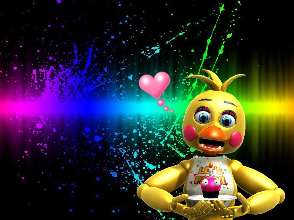 1024x768 Toy Chica Wallpaper