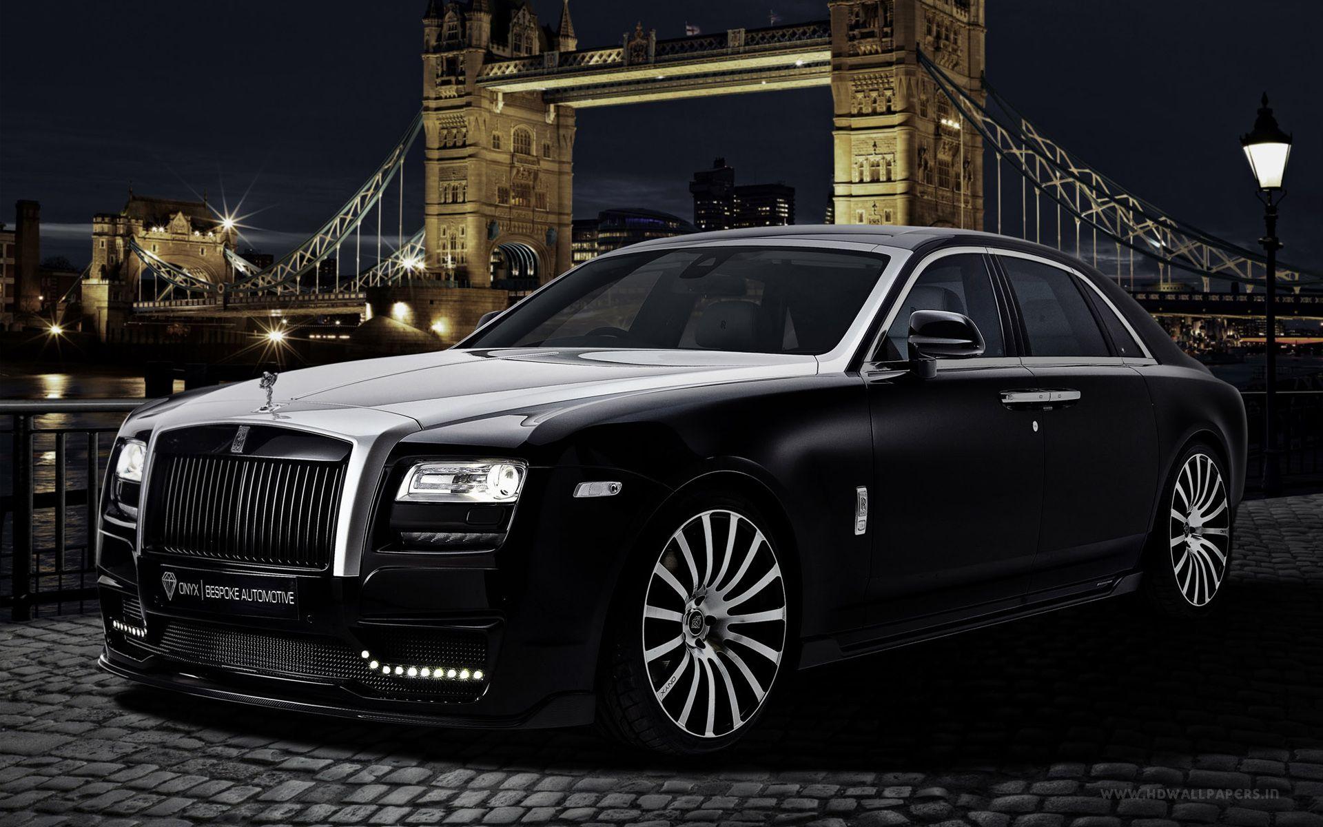 1920x1200 Onyx Rolls Royce Ghost San Mortiz Wallpaper. HD Car Wallpaper