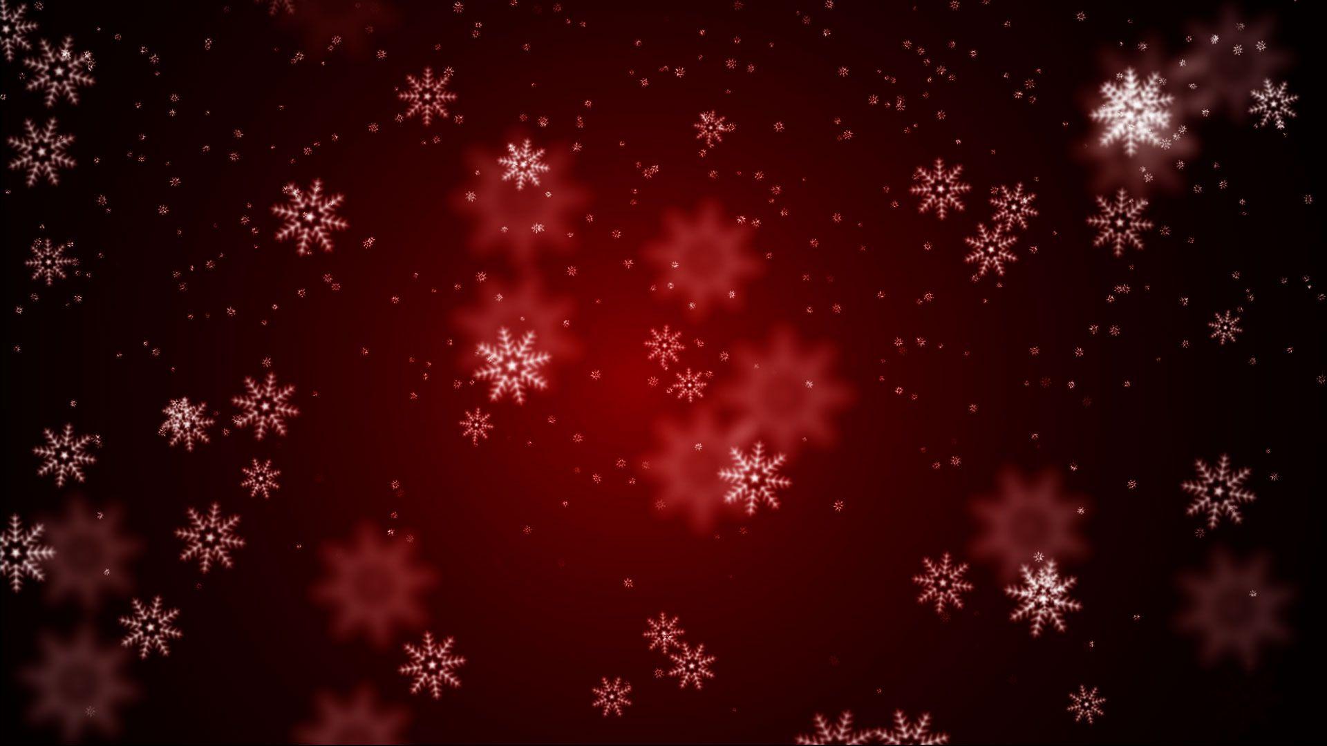 1920x1080 Dark Red Christmas HD Wallpaper