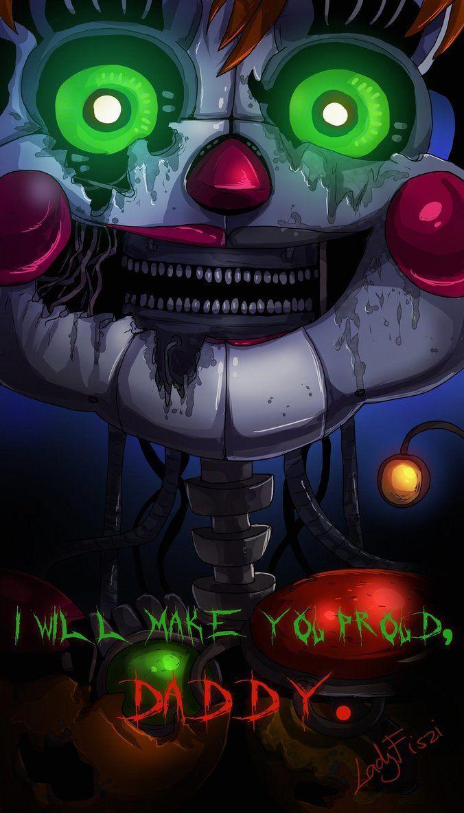 676x1183 Scrap Baby portrait by LadyFiszi. Fnaf, Fnaf wallpaper, Fnaf drawings