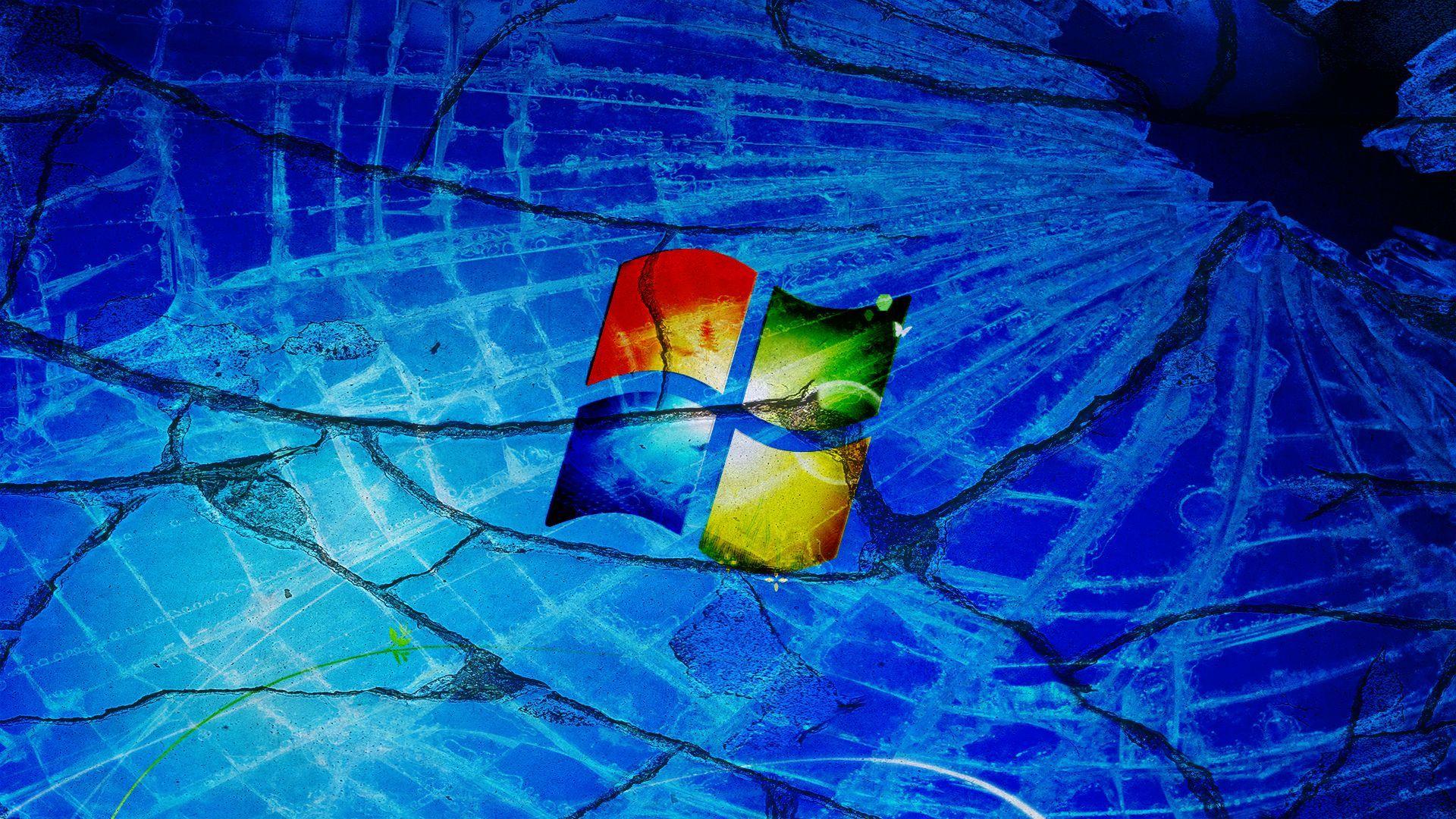 1920x1080 Windows 7 Wallpaper Broken Screen Photo 8290 HD Picture. Best