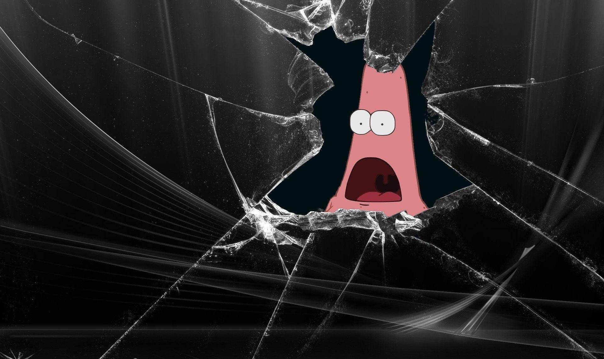 1920x1140 Cracked Screen iPhone Wallpaper