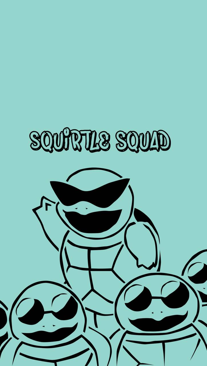 725x1280 Squirtle Squad Wallpaper