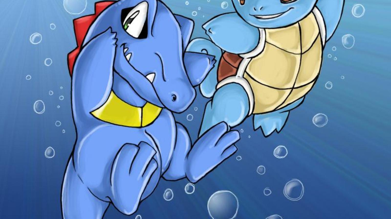 1600x900 Totodile Wallpaper