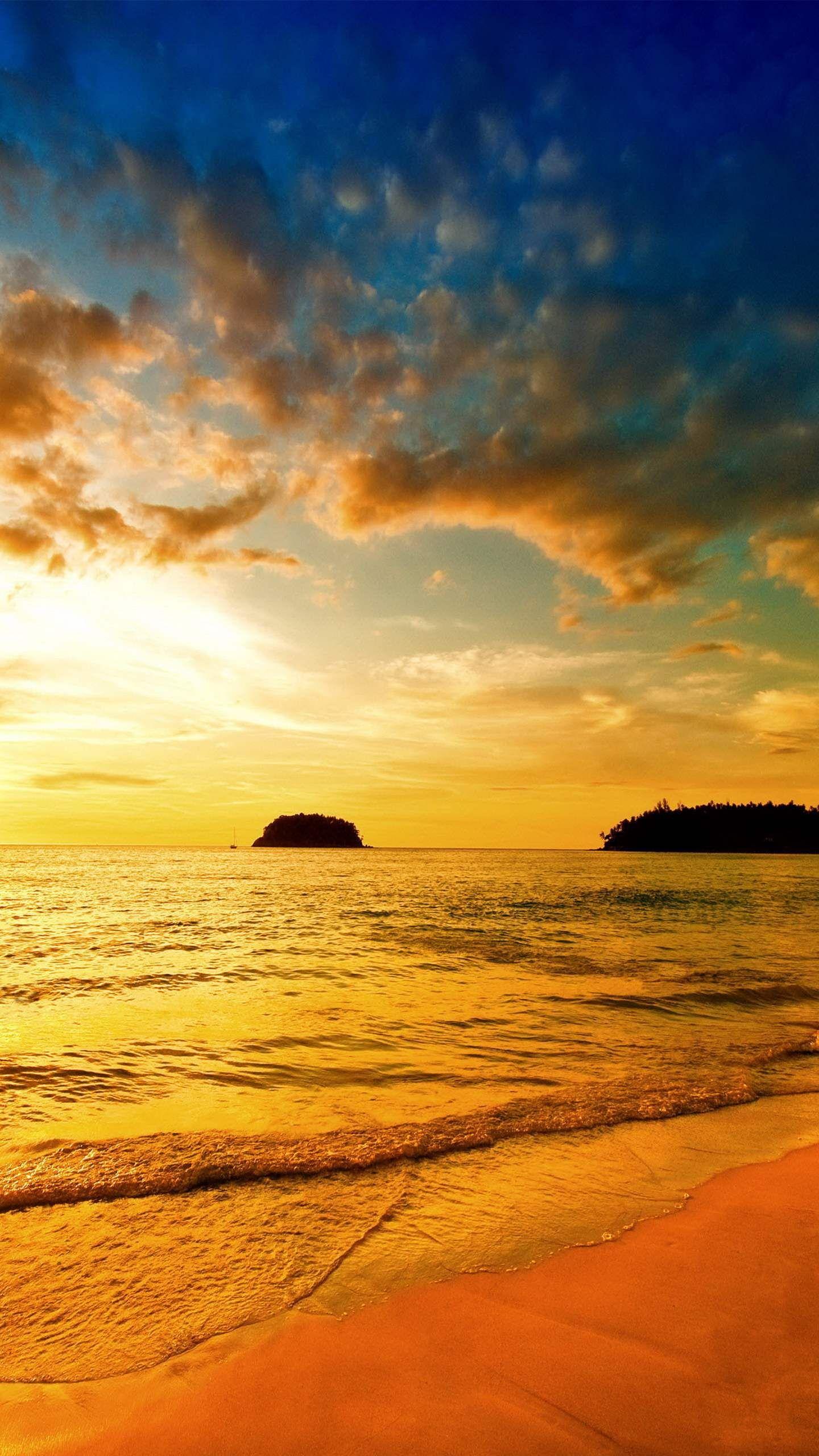 1440x2560 Samsung S S6 Plus, S6 Edge, Note Note 5 And Note Edge Wallpaper. Beach phone wallpaper, Beach sunset wallpaper, Sunrise wallpaper