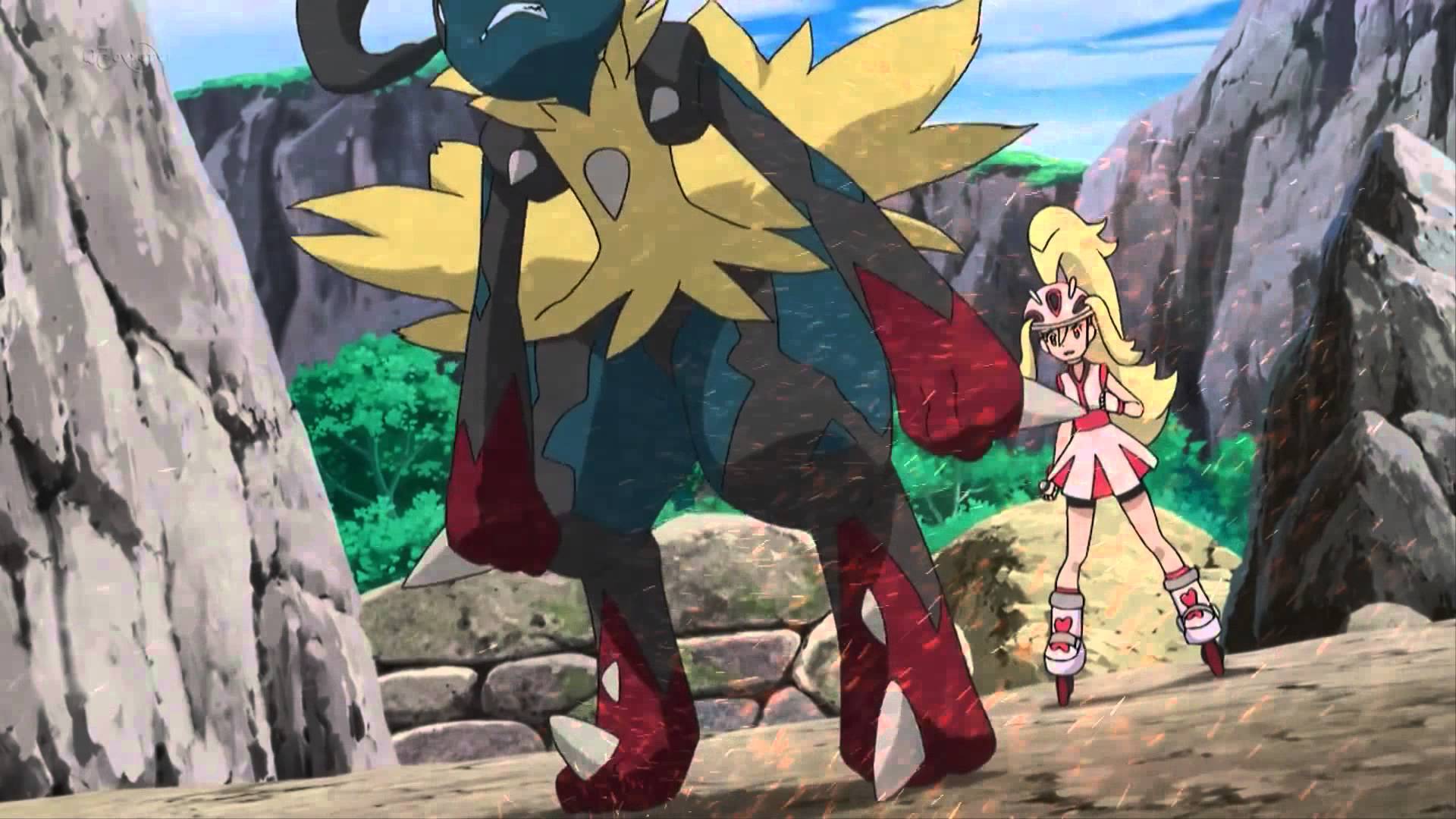 1920x1080 Mega Lucario Wallpaper HD