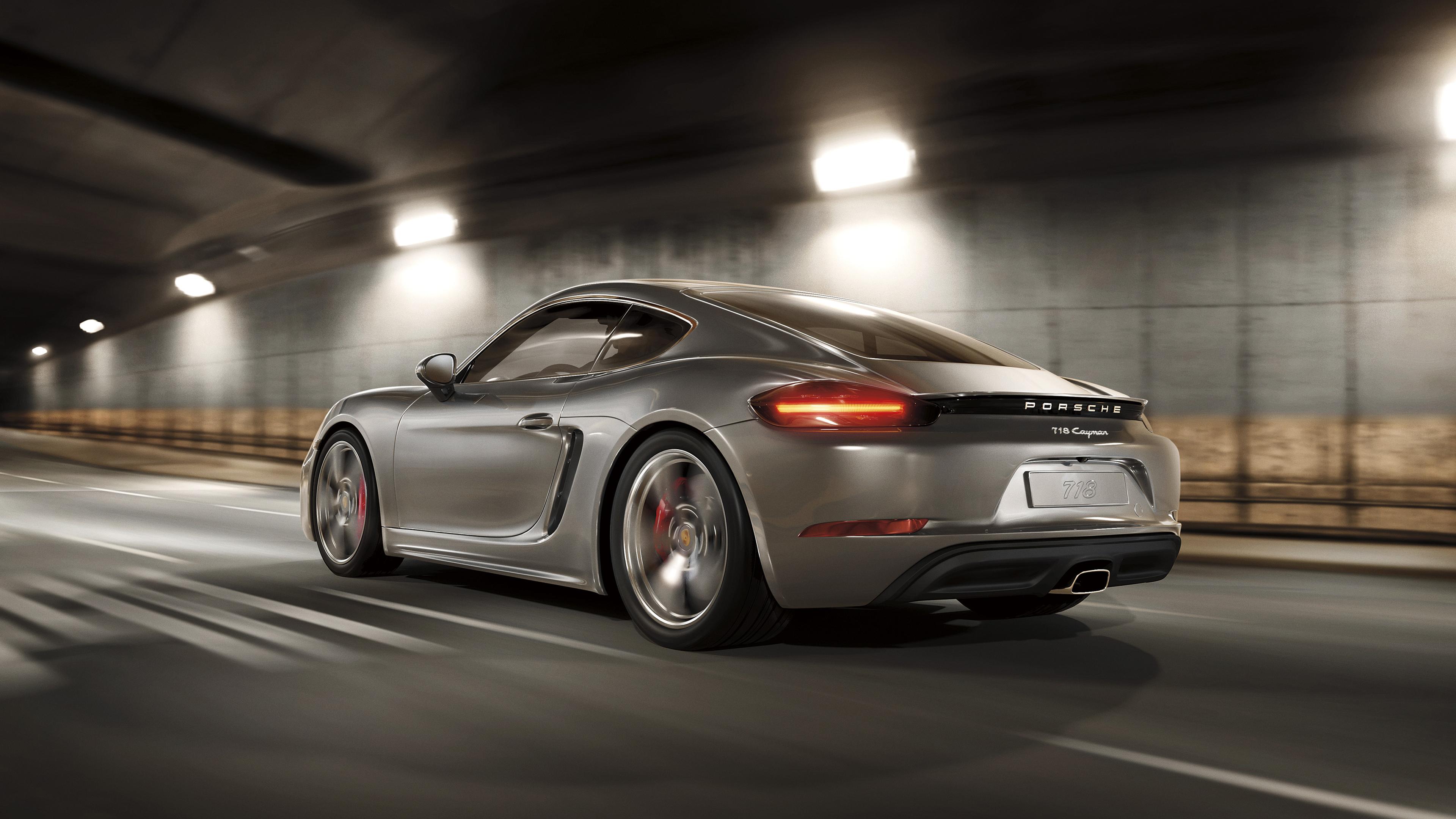 3840x2160 Porsche 718 Cayman GT4 Wallpaper