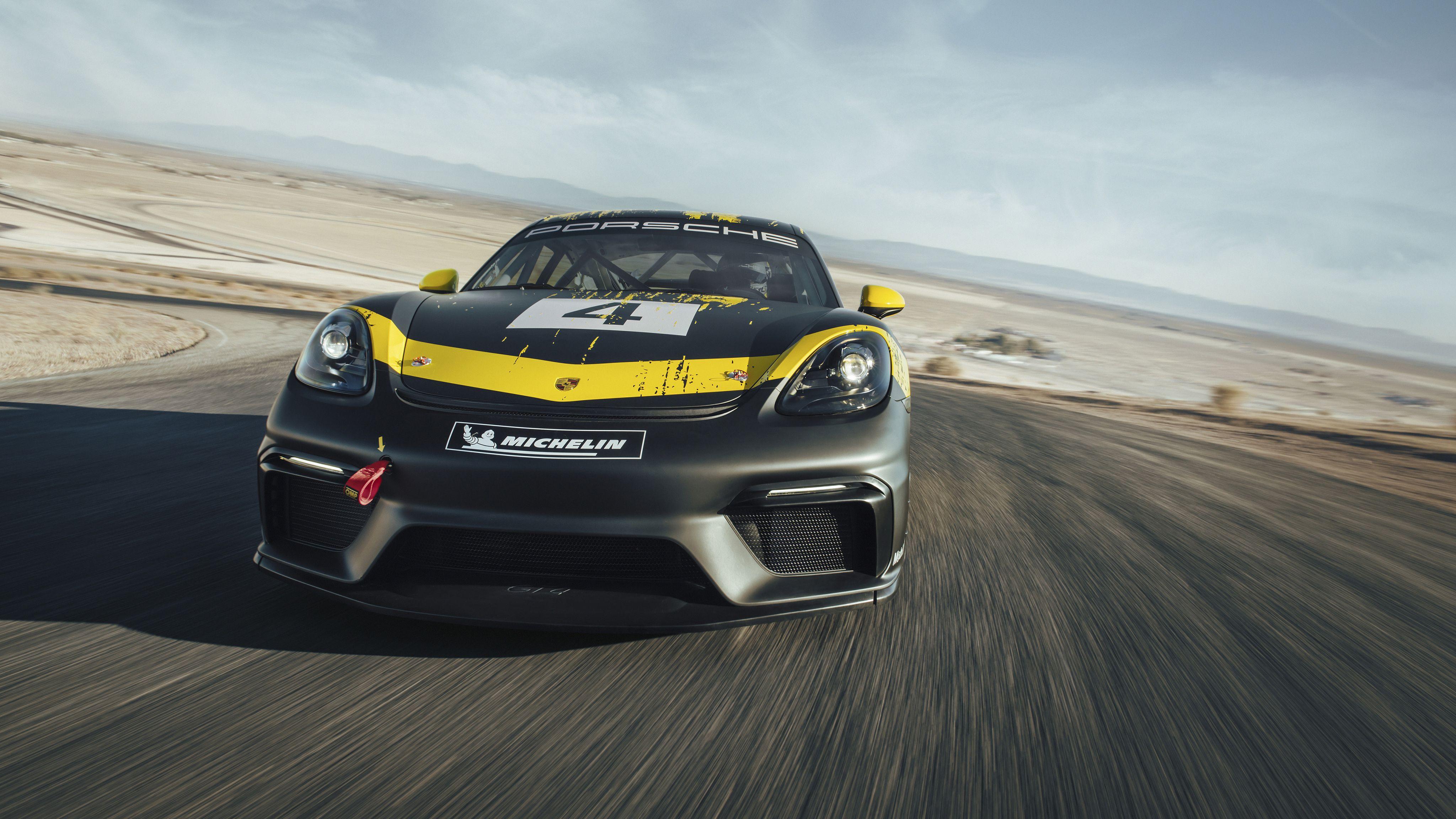 4096x2304 Porsche 718 Cayman GT4 Clubsport 2019 4K 2 Wallpaper. HD Car Wallpaper