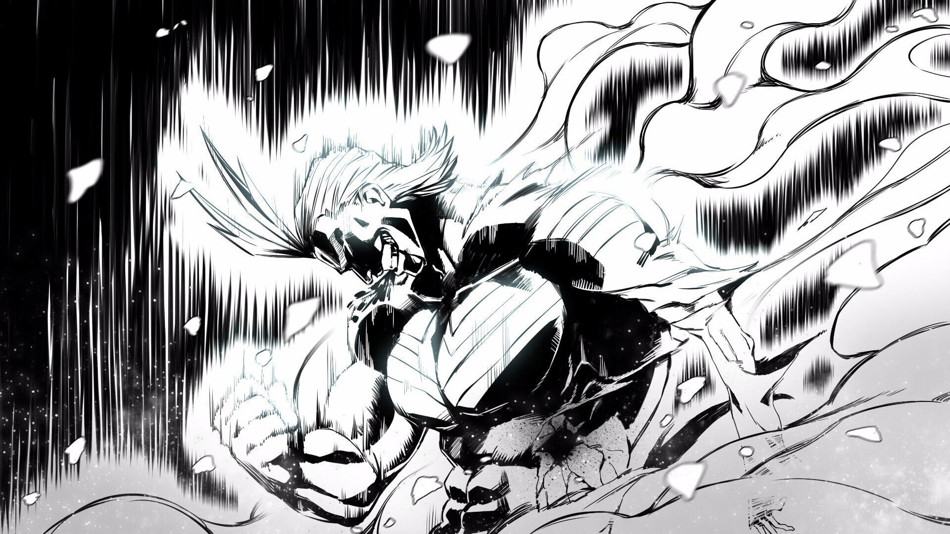 1920x1080 #Boku no Hero Academia, #men, #superhero, #artwork, #digital art, #anime, #all might, wallpaper