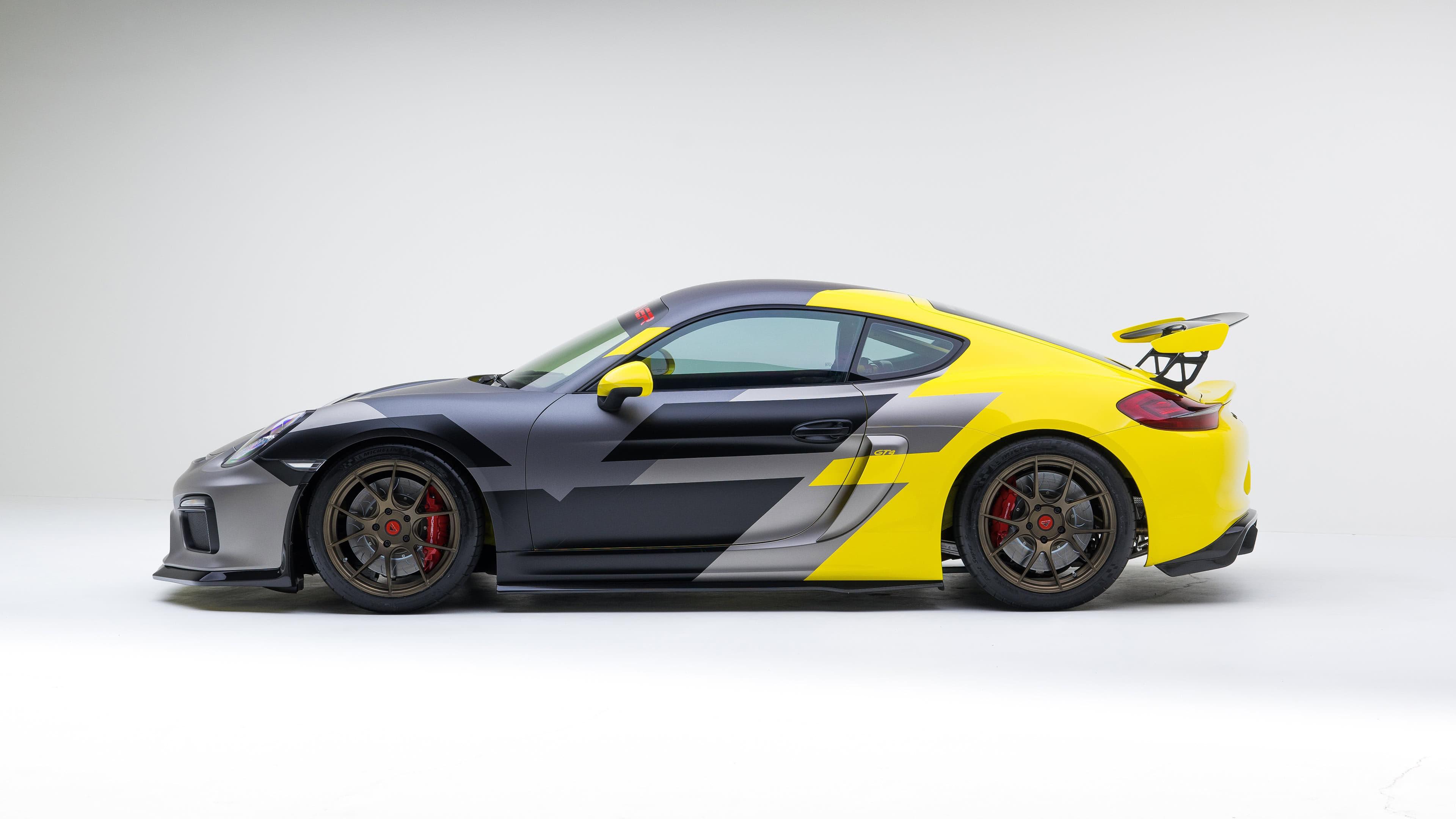 3840x2160 Porsche Cayman GT4 UHD 4K Wallpaper