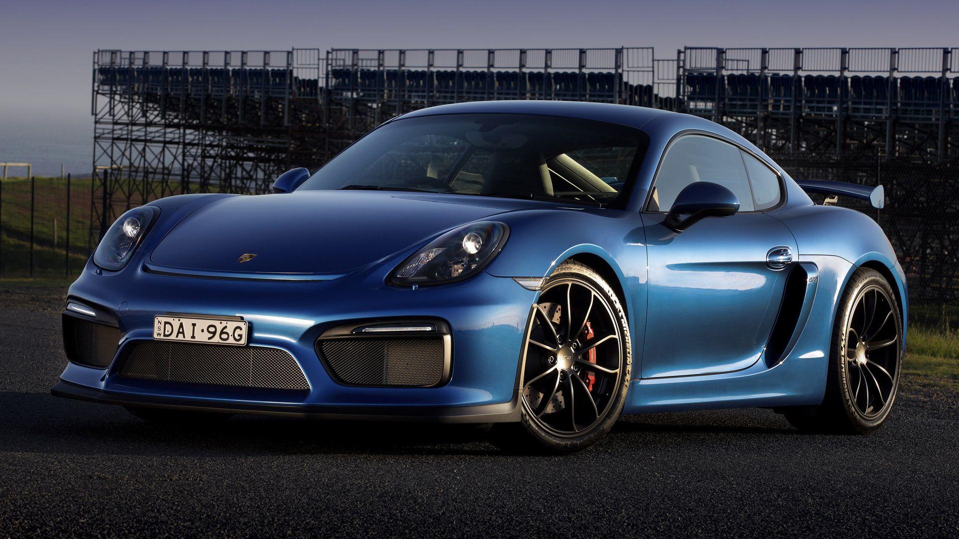 1920x1080 Porsche Cayman GT4 Wallpaper