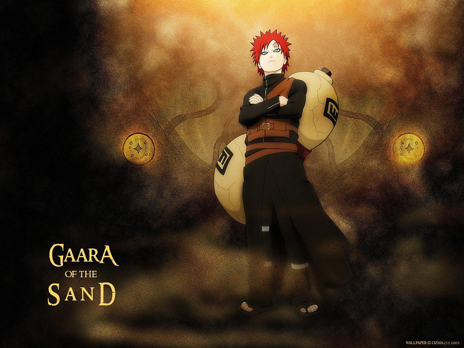 1600x1200 Naruto: Shippuden Gaara Kazekage wallpaperx1200
