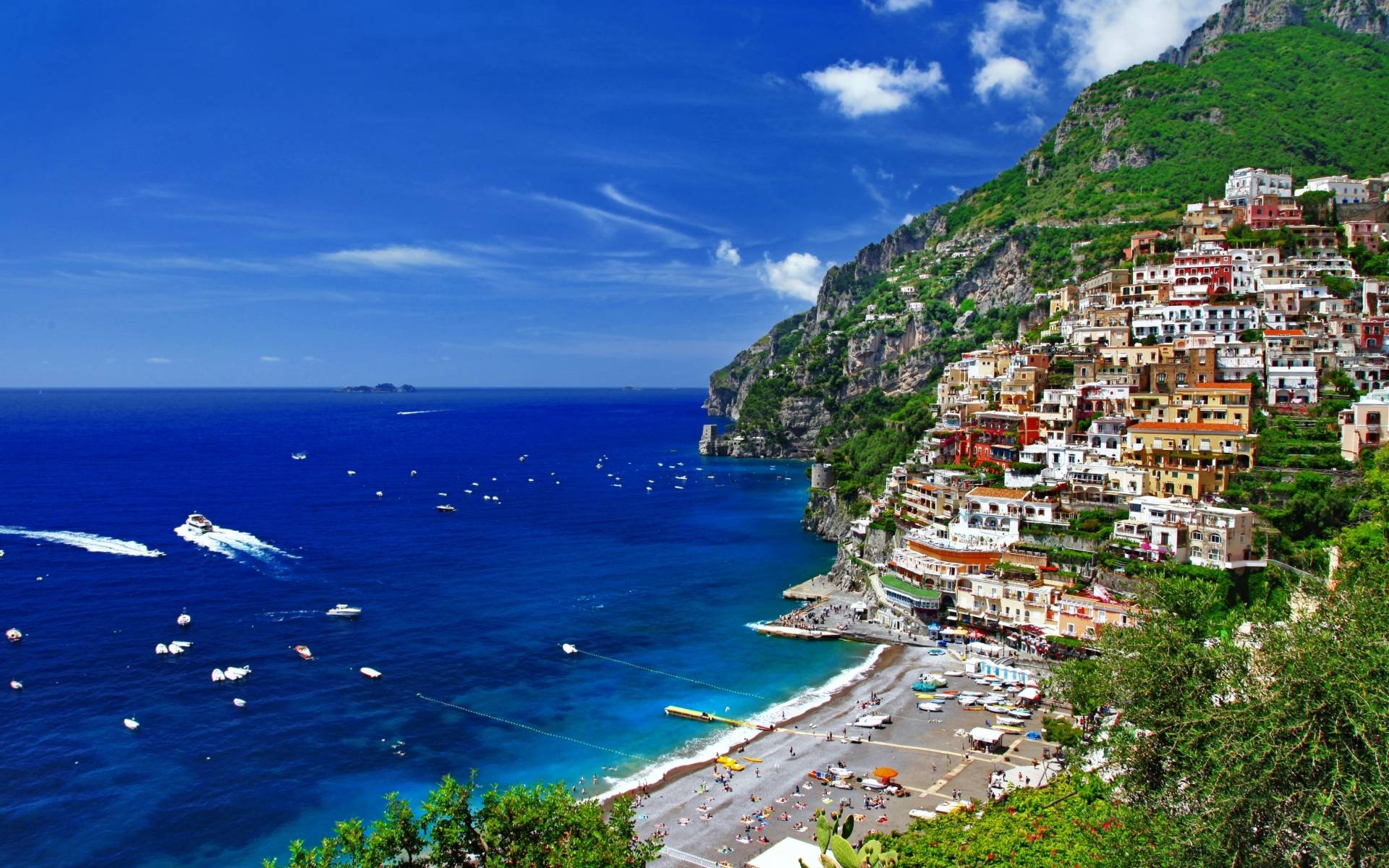 1920x1200 Italian Scenery Wallpaper