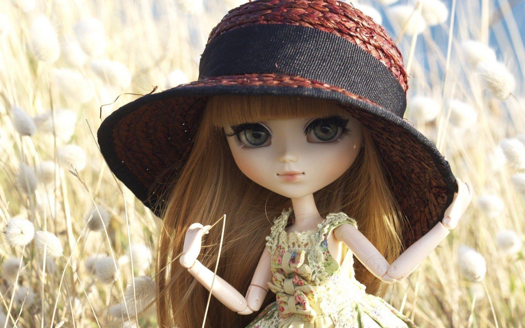 1680x1050 Doll Broad Brimmed Hat, High Definition, High Quality, Widescreen