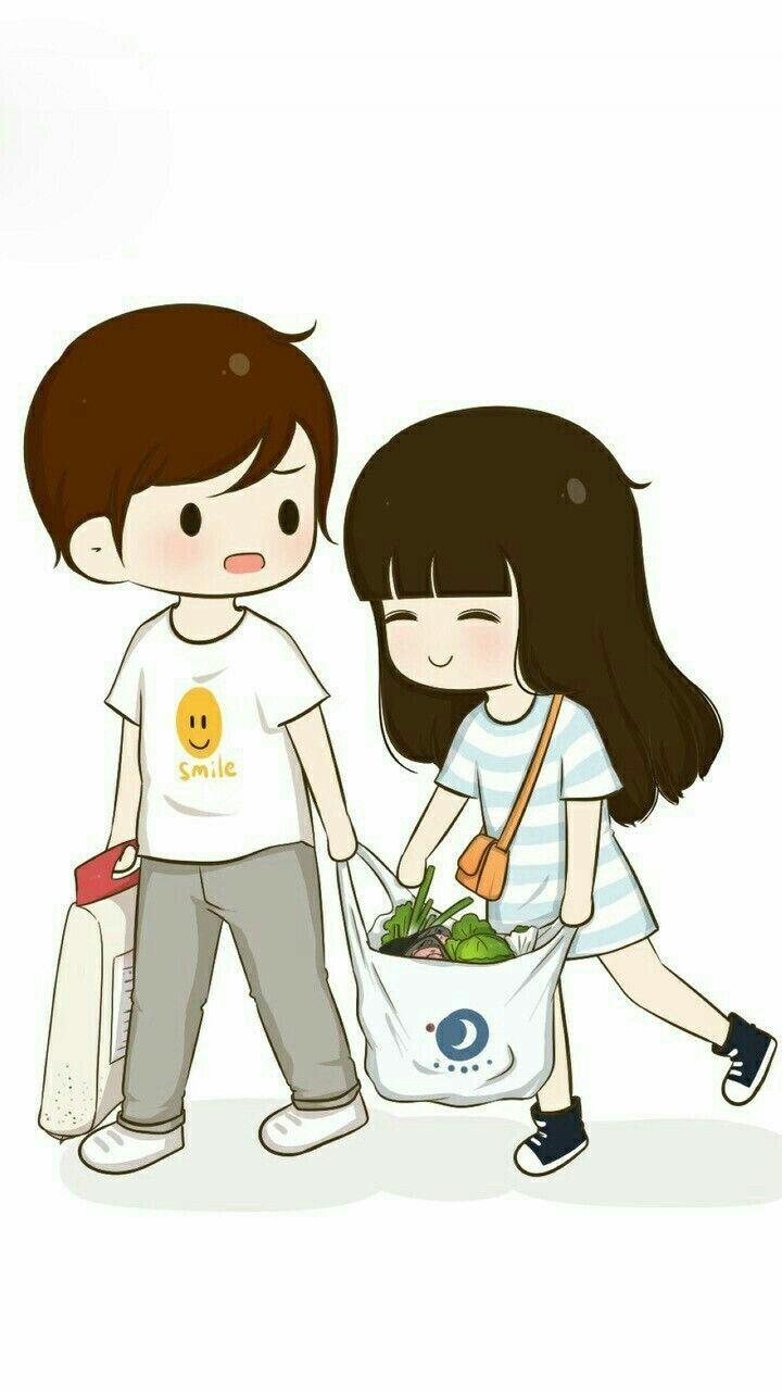 Cute Couple Cartoon Wallpapers - Top Free Cute Couple Cartoon