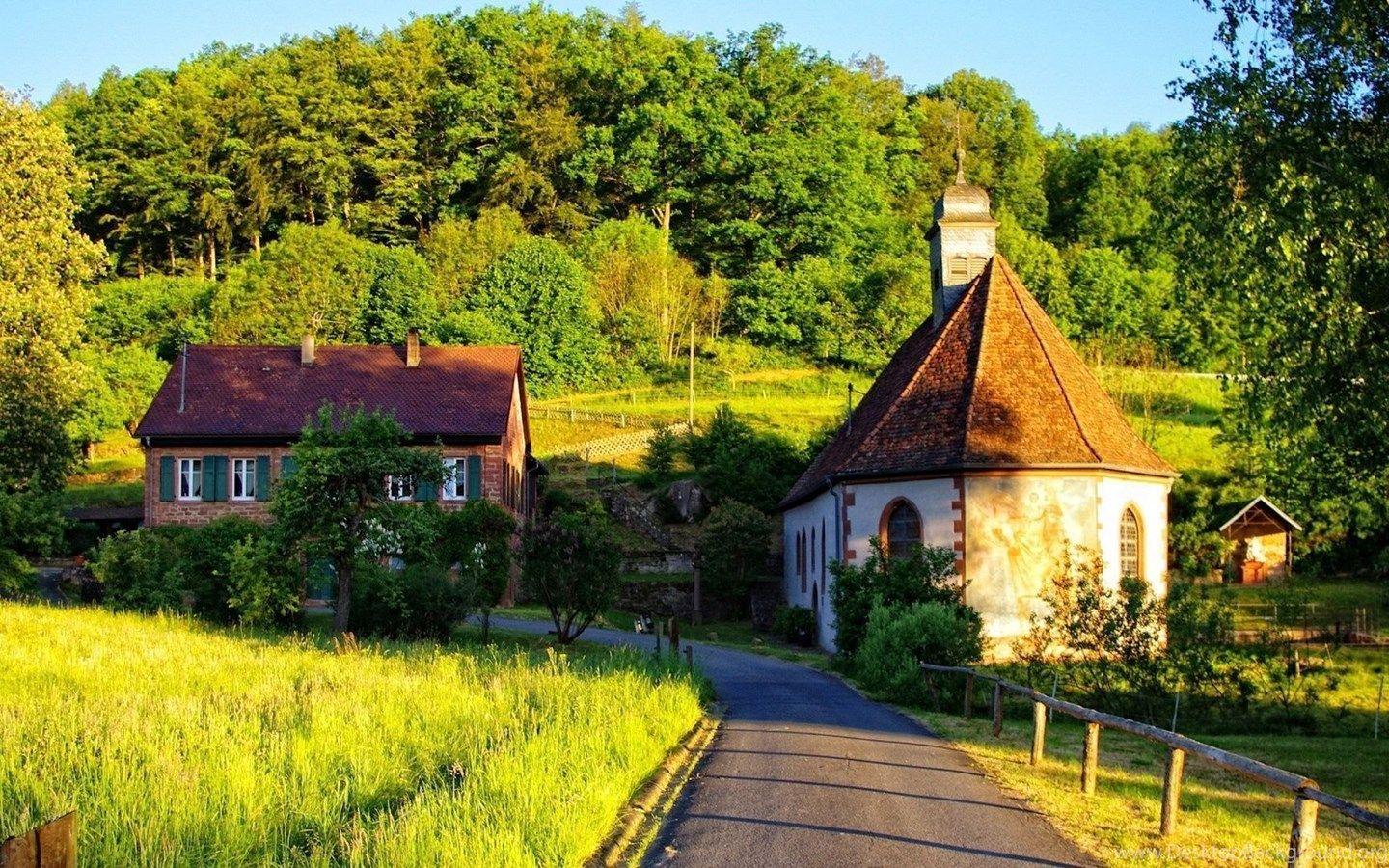 1440x900 New Country Road, Summer Wallpaper Desktop : Wallpapercan Desktop Background