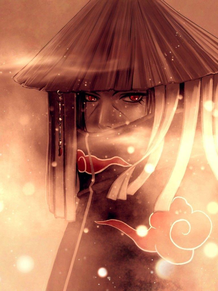 768x1024 Download 768x1024 Uchiha Itachi, Strawhat, Akatsuki, Sharingan Wallpaper for Apple iPad Apple iPad Mini