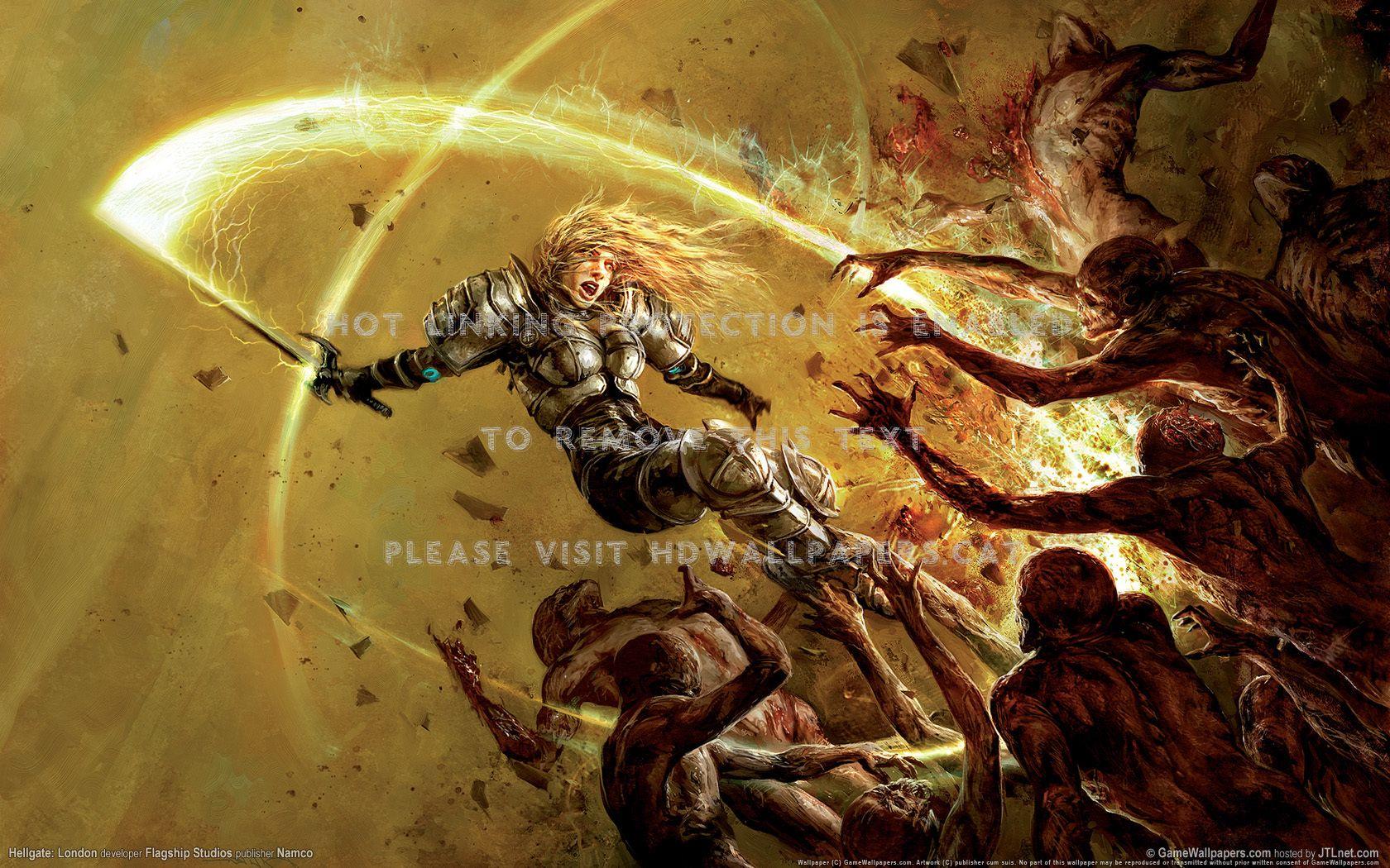 1680x1050 battle scene sword fight anime