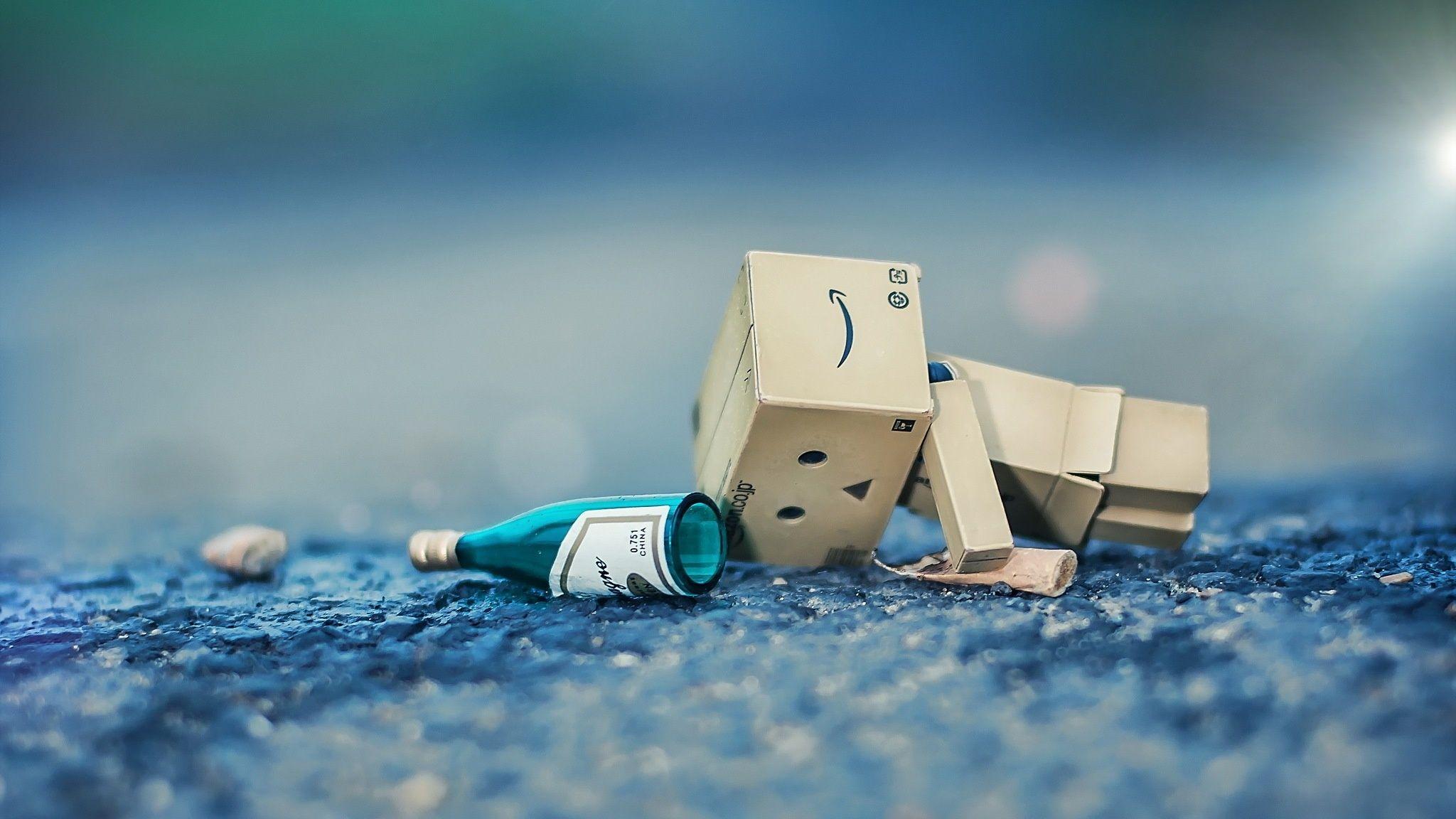 2048x1152 Dambo The Bottle Funny Situation Wallpaper
