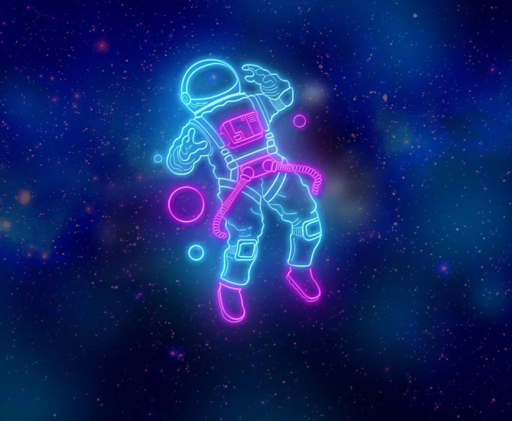 Neon Astronaut Wallpapers - Top Free Neon Astronaut Backgrounds