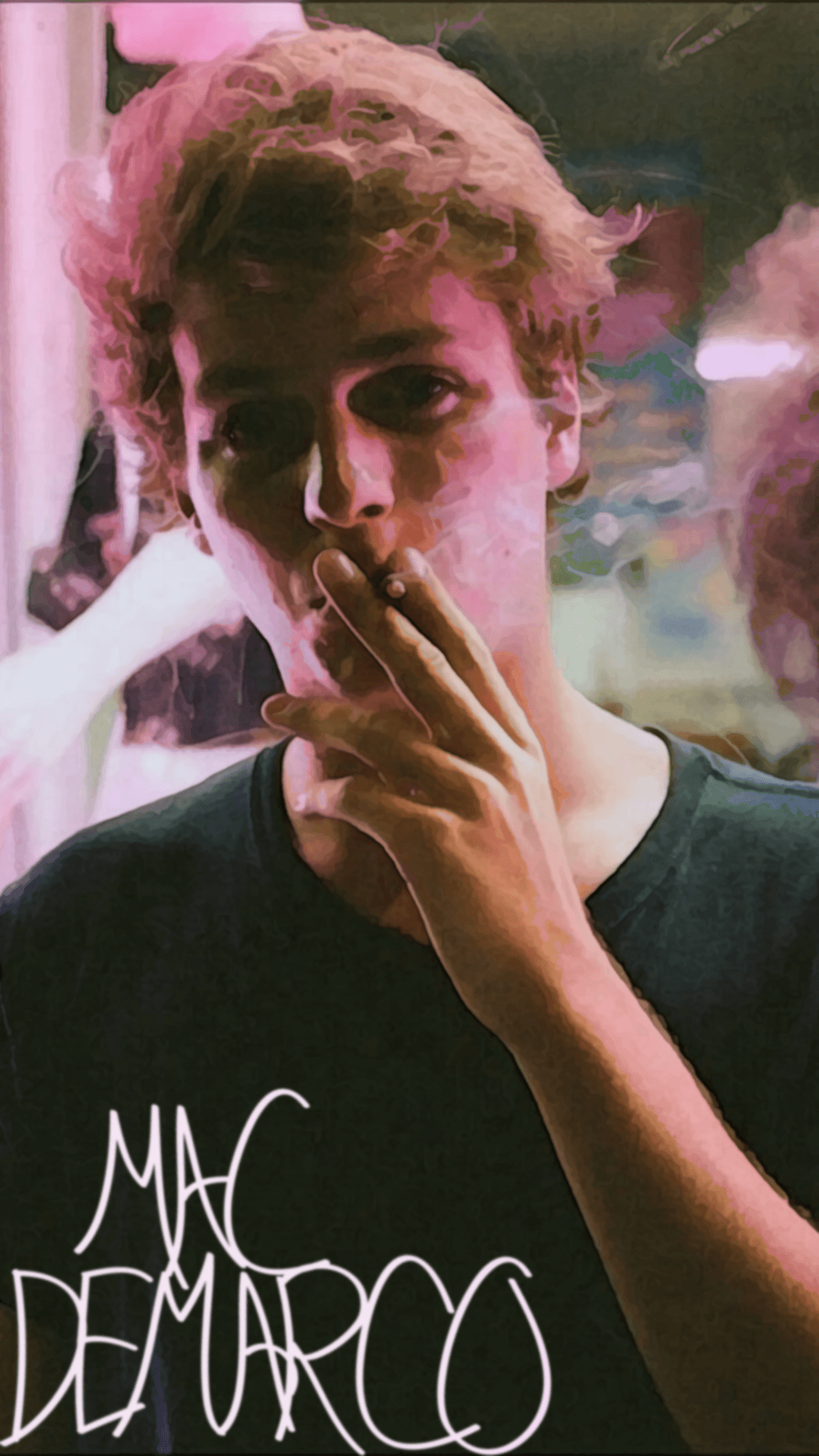 Heres a Mac DeMarco phone wallpaper I made in celebration of Here Comes  The Cowboy  rmacdemarco