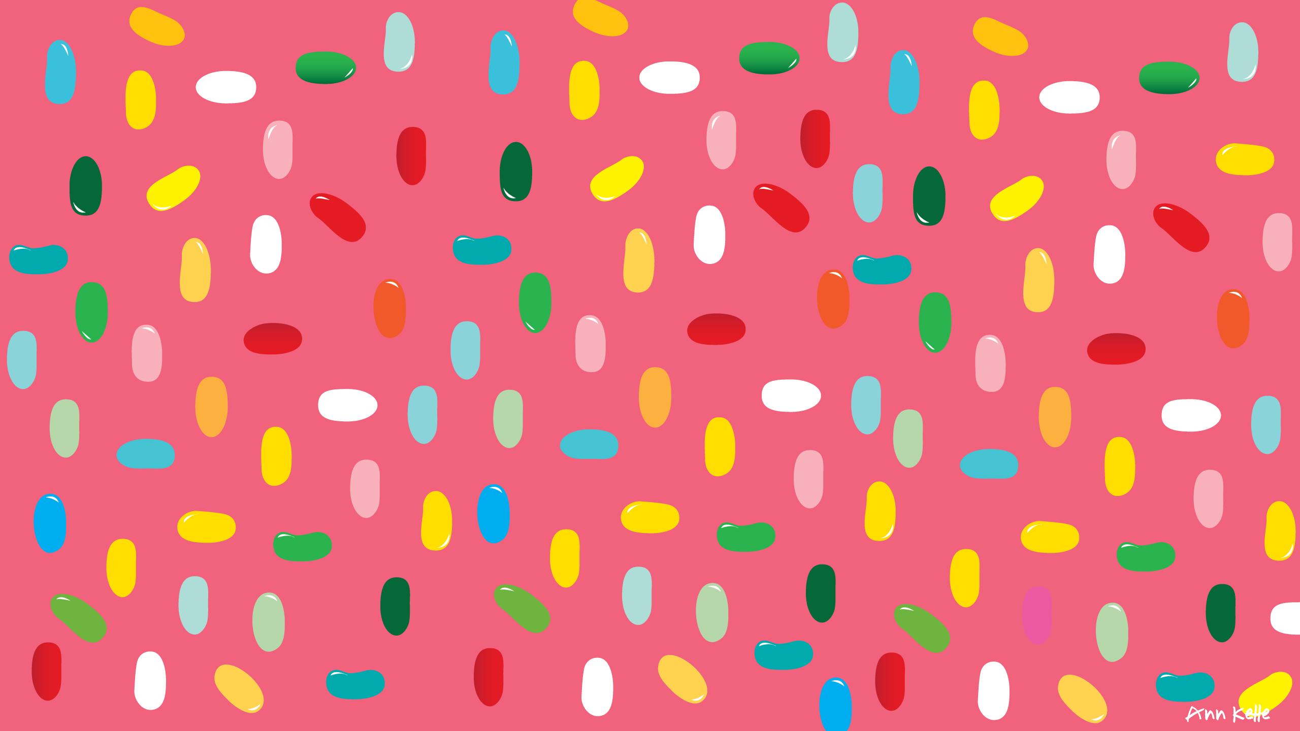 2560x1440 free jelly bean desktop wallpaper Kelle Ann Kelle
