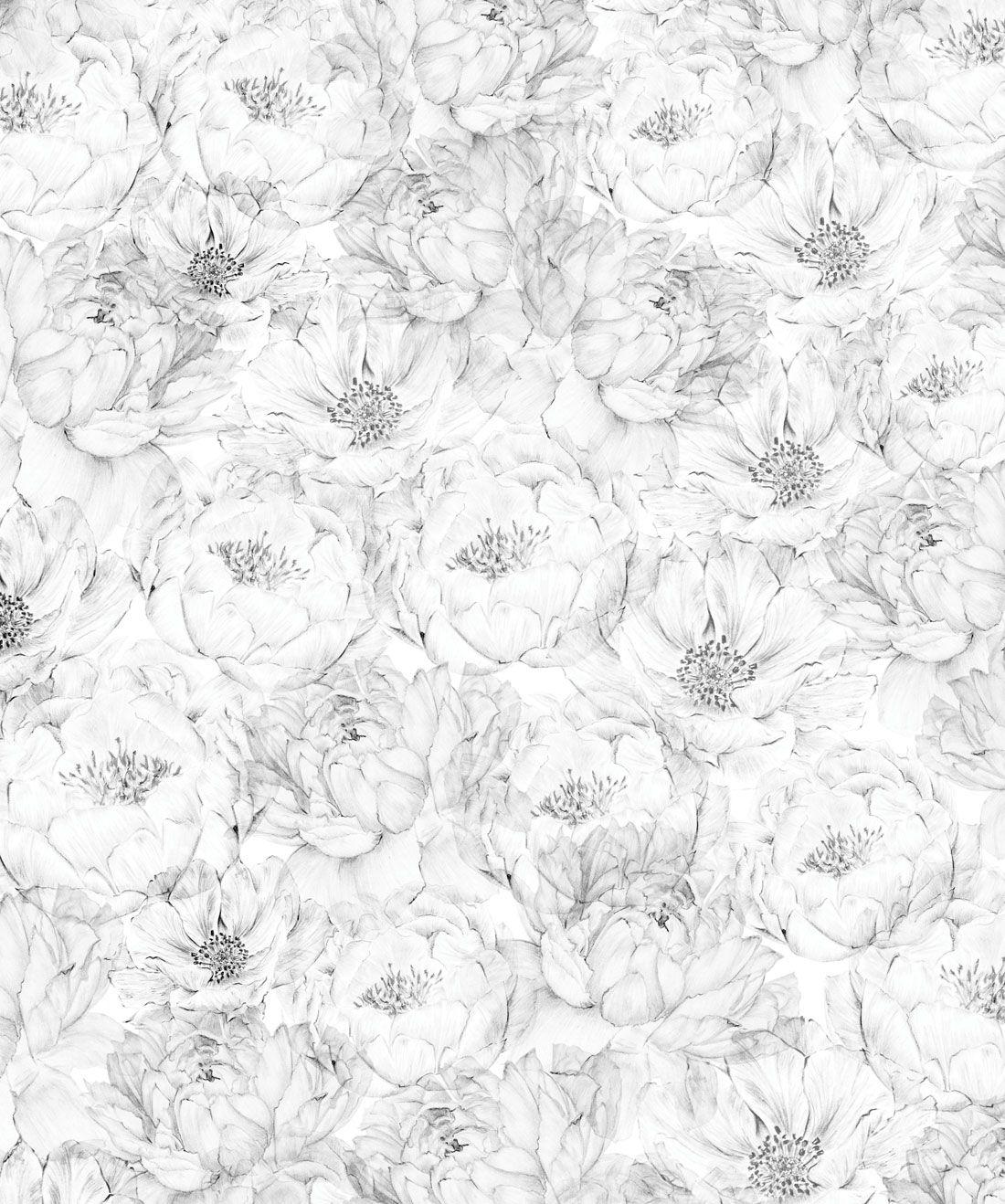 1100x1318 Peonies & Anemones x Wallpaper for Subtle Interiors