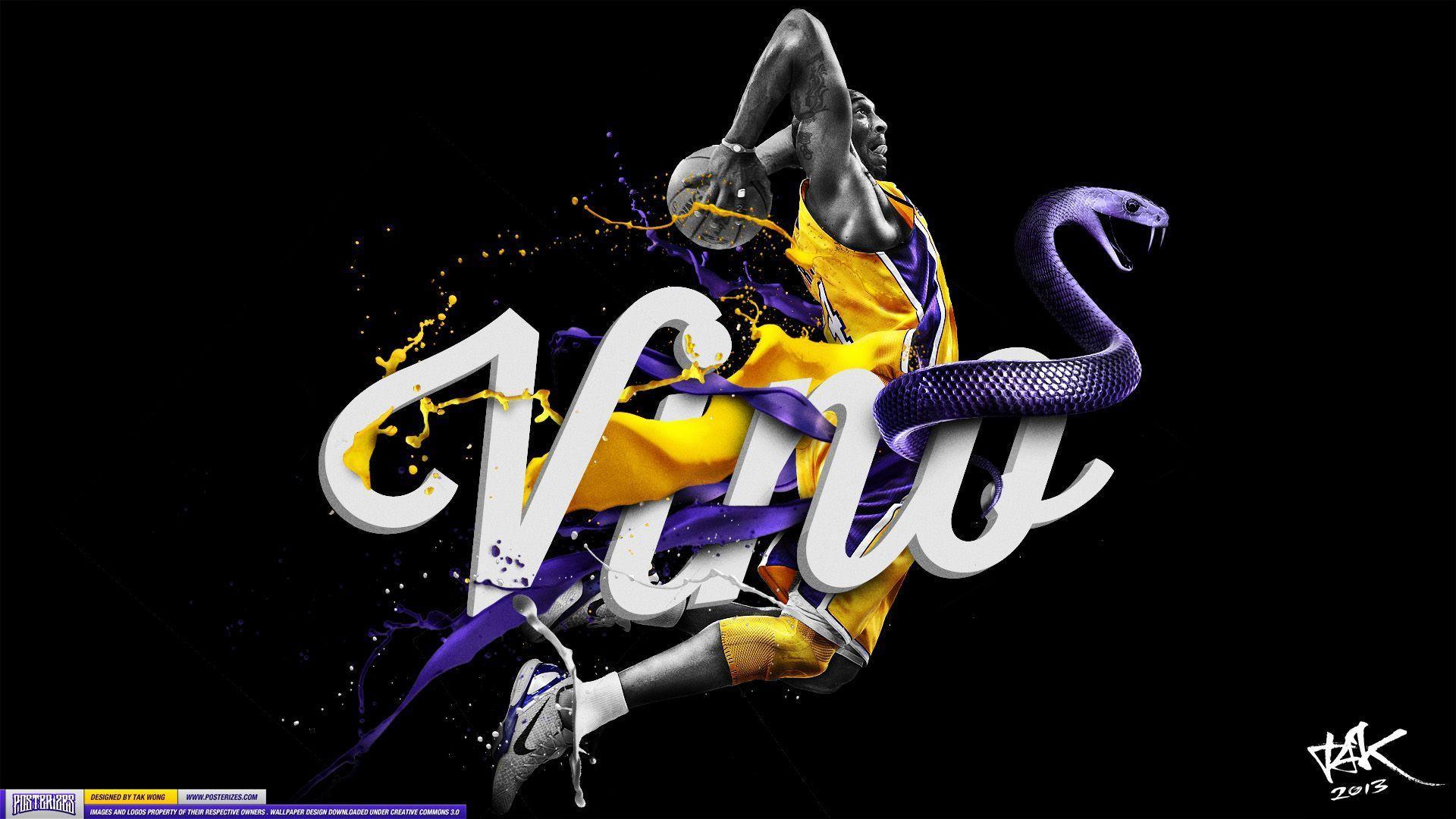 1920x1080 Kobe Bryant The Black Mamba Wallpaper