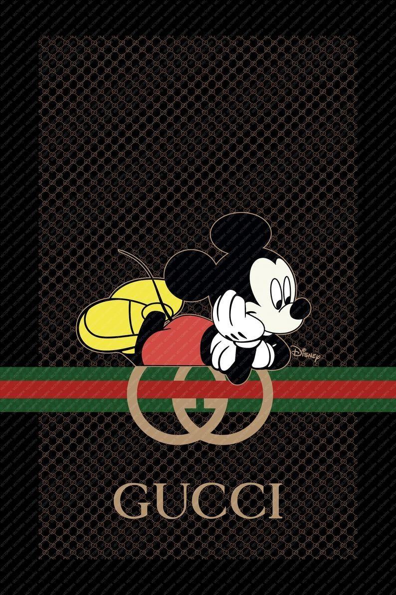 Mickey Mouse Gucci Wallpapers - Top Free Mickey Mouse Gucci Backgrounds -  WallpaperAccess