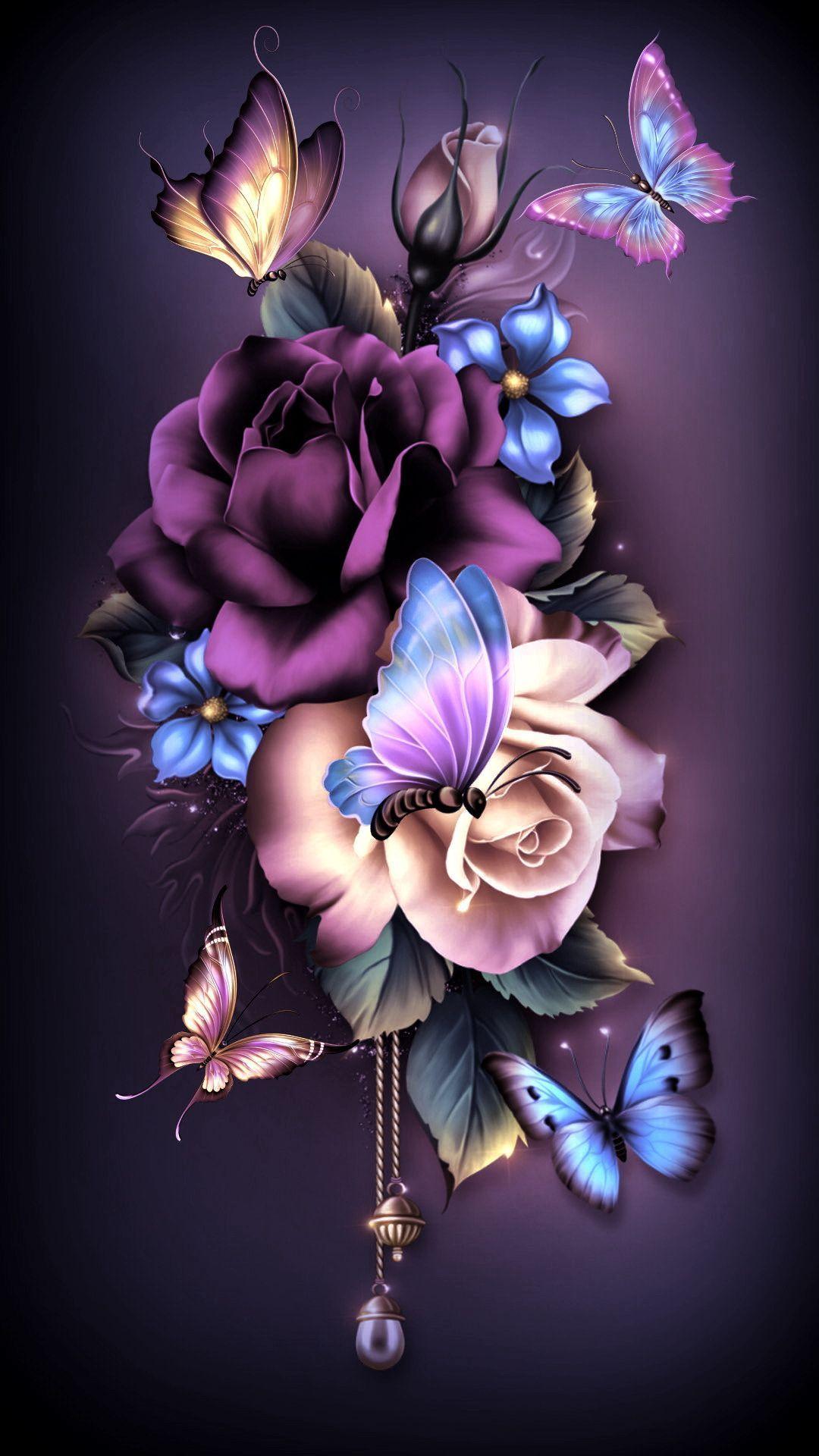 1080x1920 TRAVEL INSPIRED GIFT GIVING COLLECTION FROM GUCCI. Flower Wallpaper, Flower Phone Wallpaper, Butterfly Wallpaper