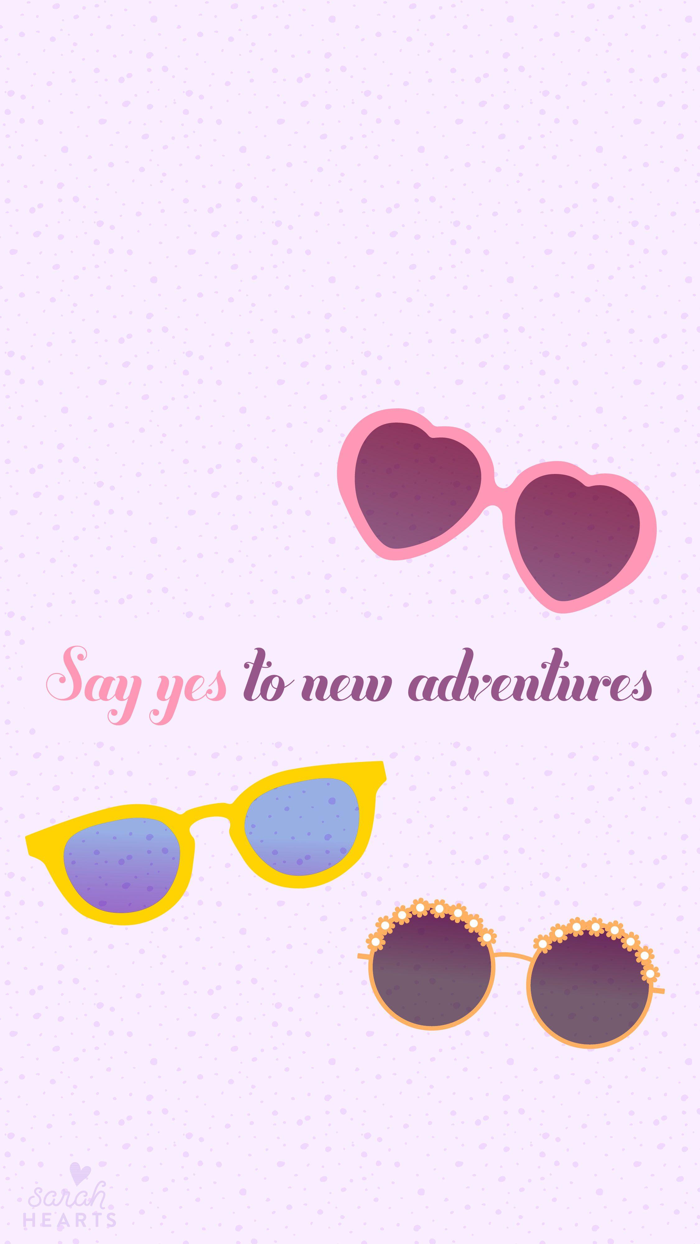 2250x4000 June 2016 Sunglasses Calendar Wallpaper