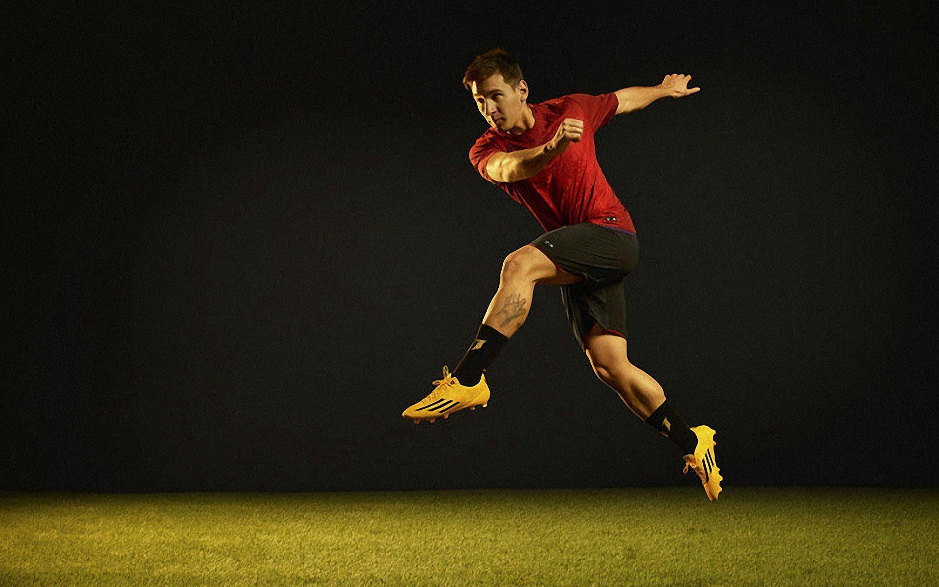 1920x1200 Adidas Soccer Wallpaper HD. Gold adidas, Lionel messi, Adidas soccer