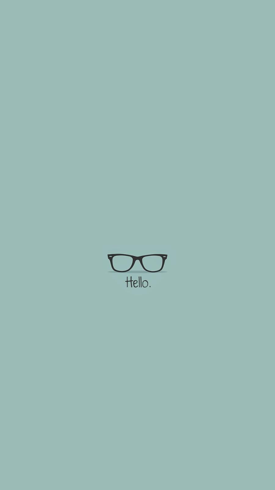 900x1600 Hipster Glasses Hello iPhone 6 Wallpaper