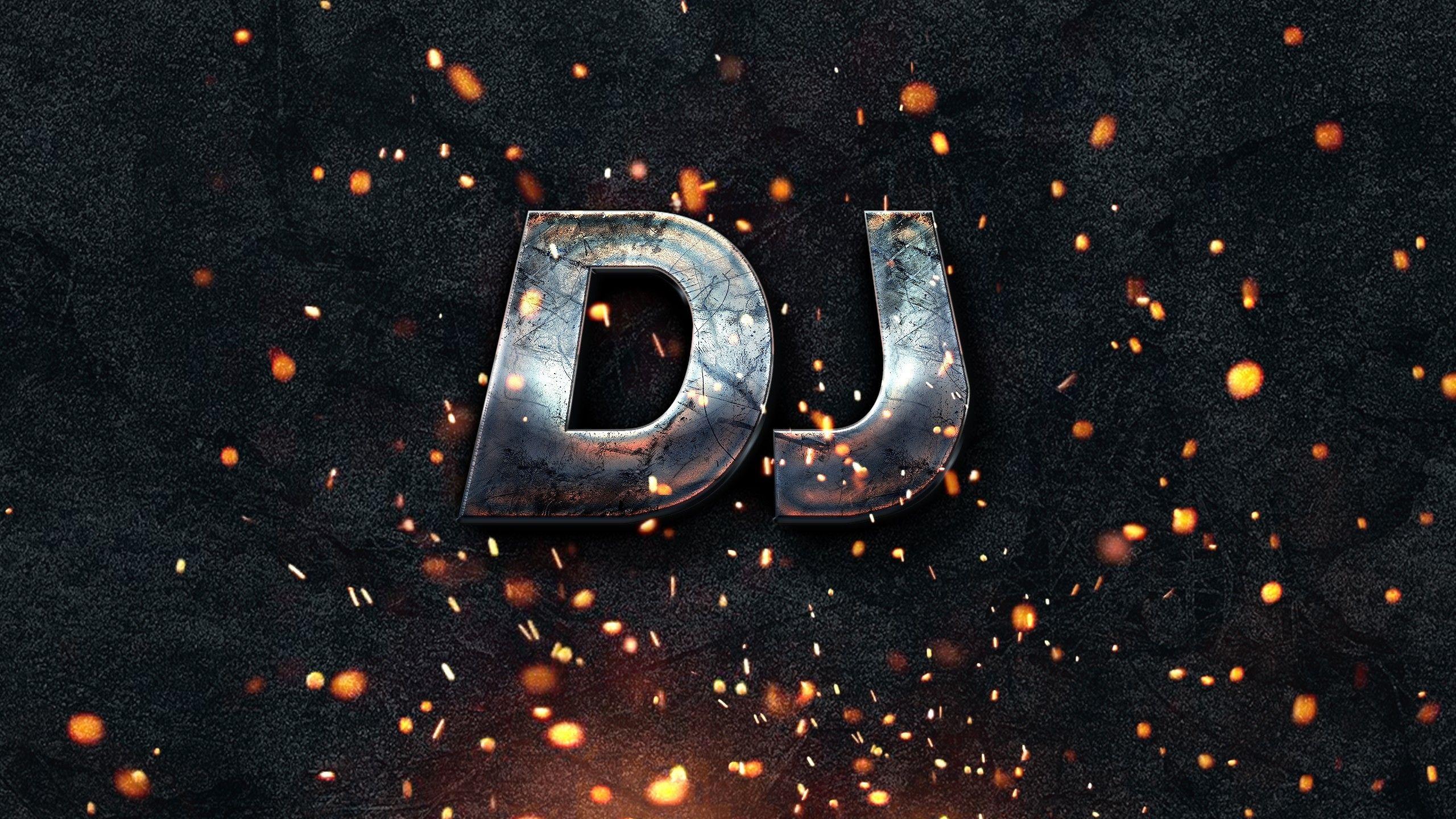 2560x1440 Dj Logo Wallpaper Desktop