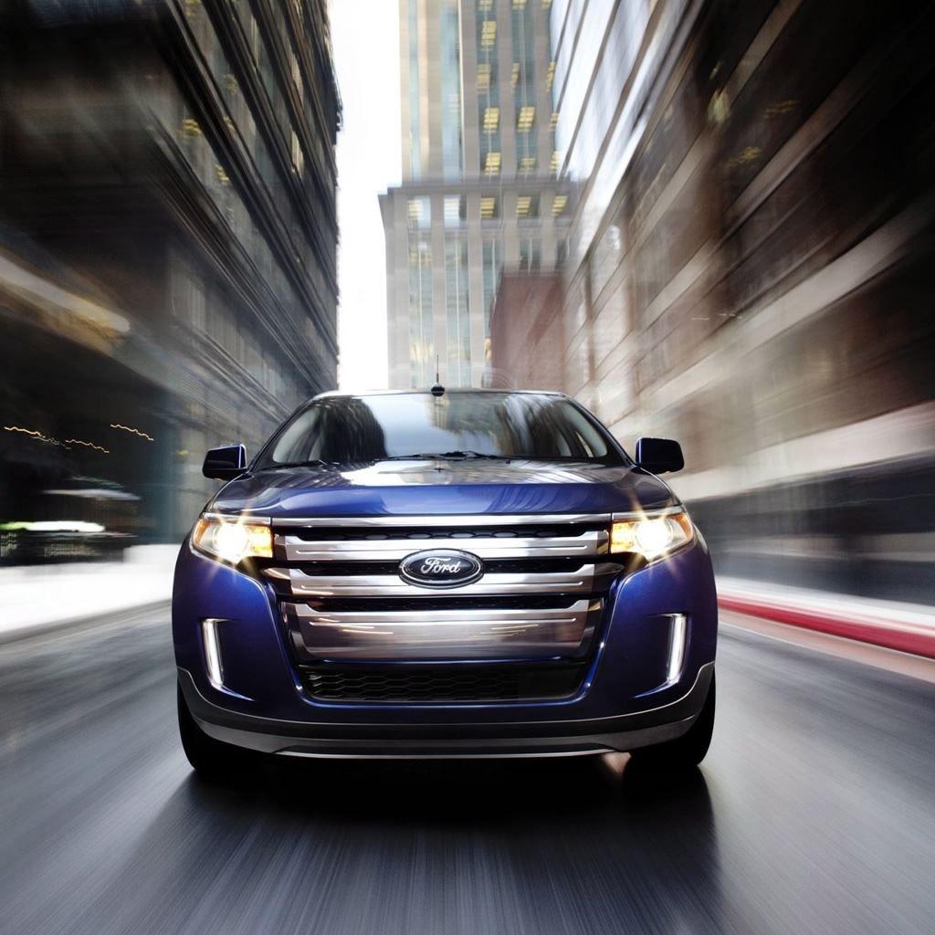 1024x1024 Ford Edge iPad Wallpaper Free Download