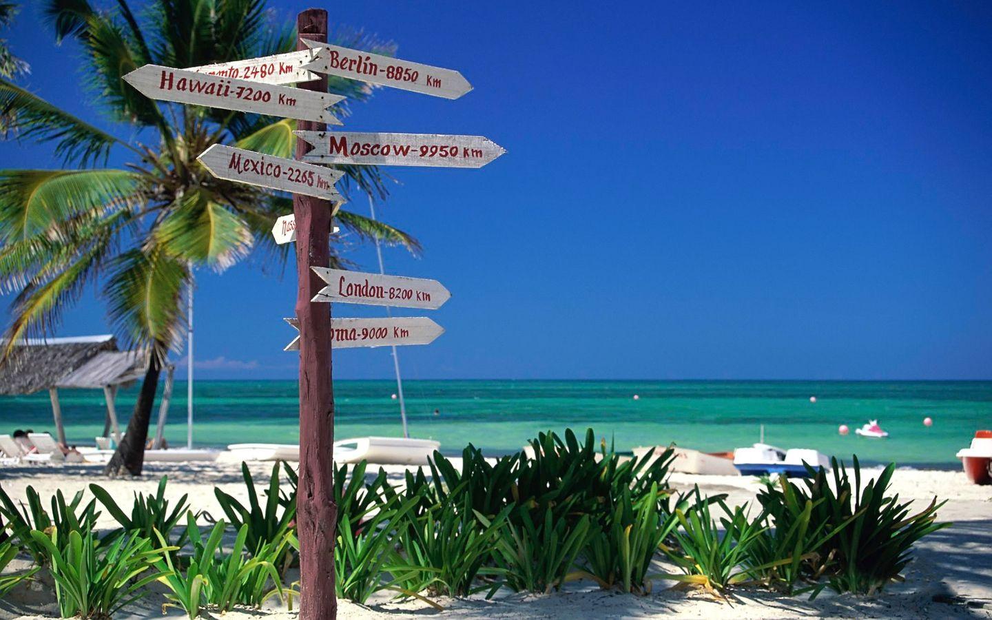 1440x900 Santa Lucia, Cuba beach wallpaper