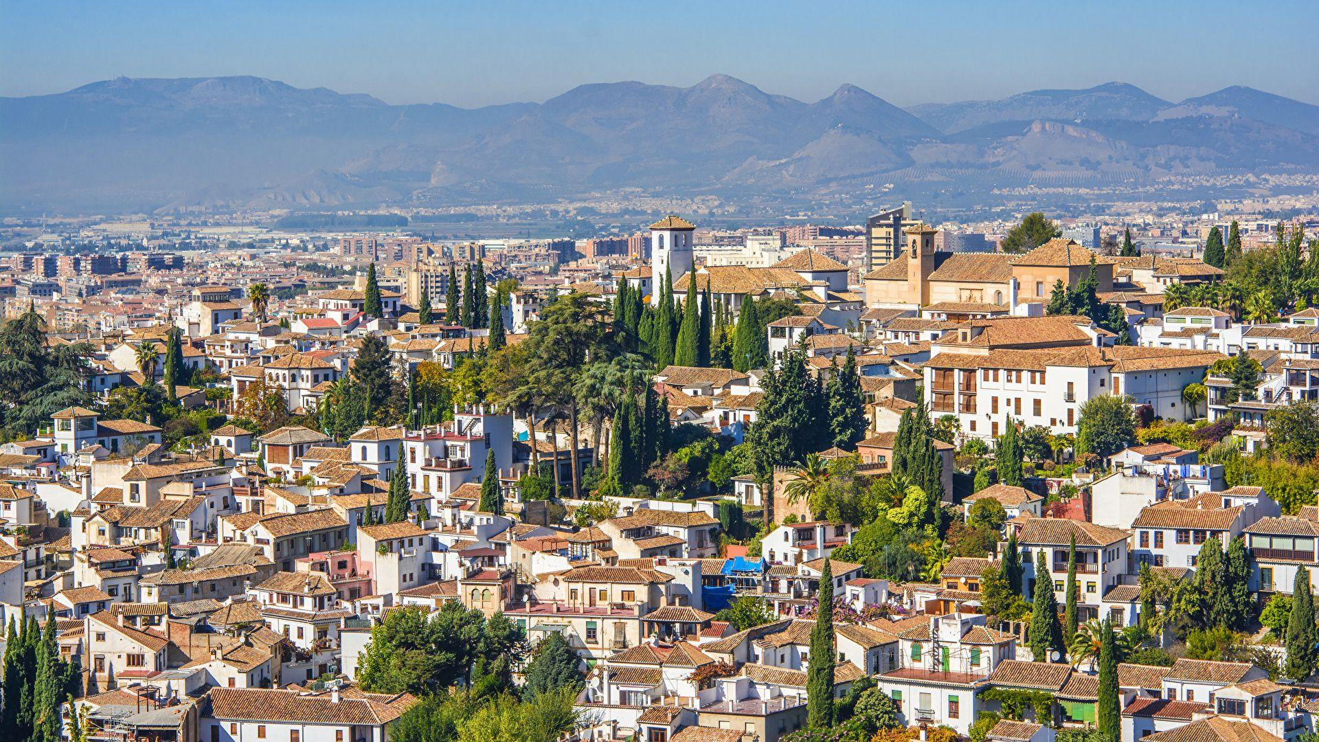 1920x1080 Picture Spain Granada Cities Building 1920x1080