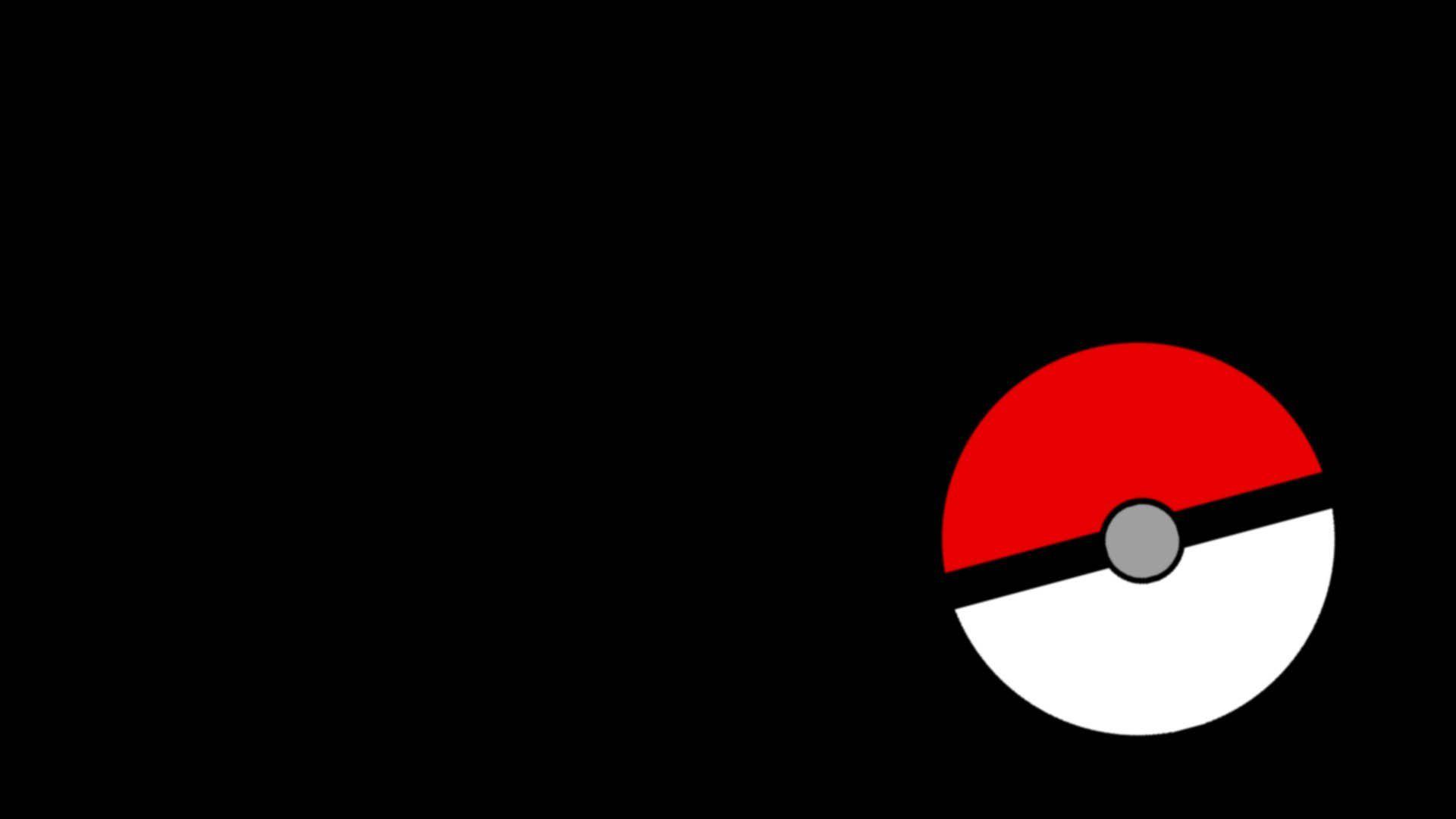 1920x1080 Pokeball Black Background. Black background wallpaper, Pokeball wallpaper, Cartoon wallpaper