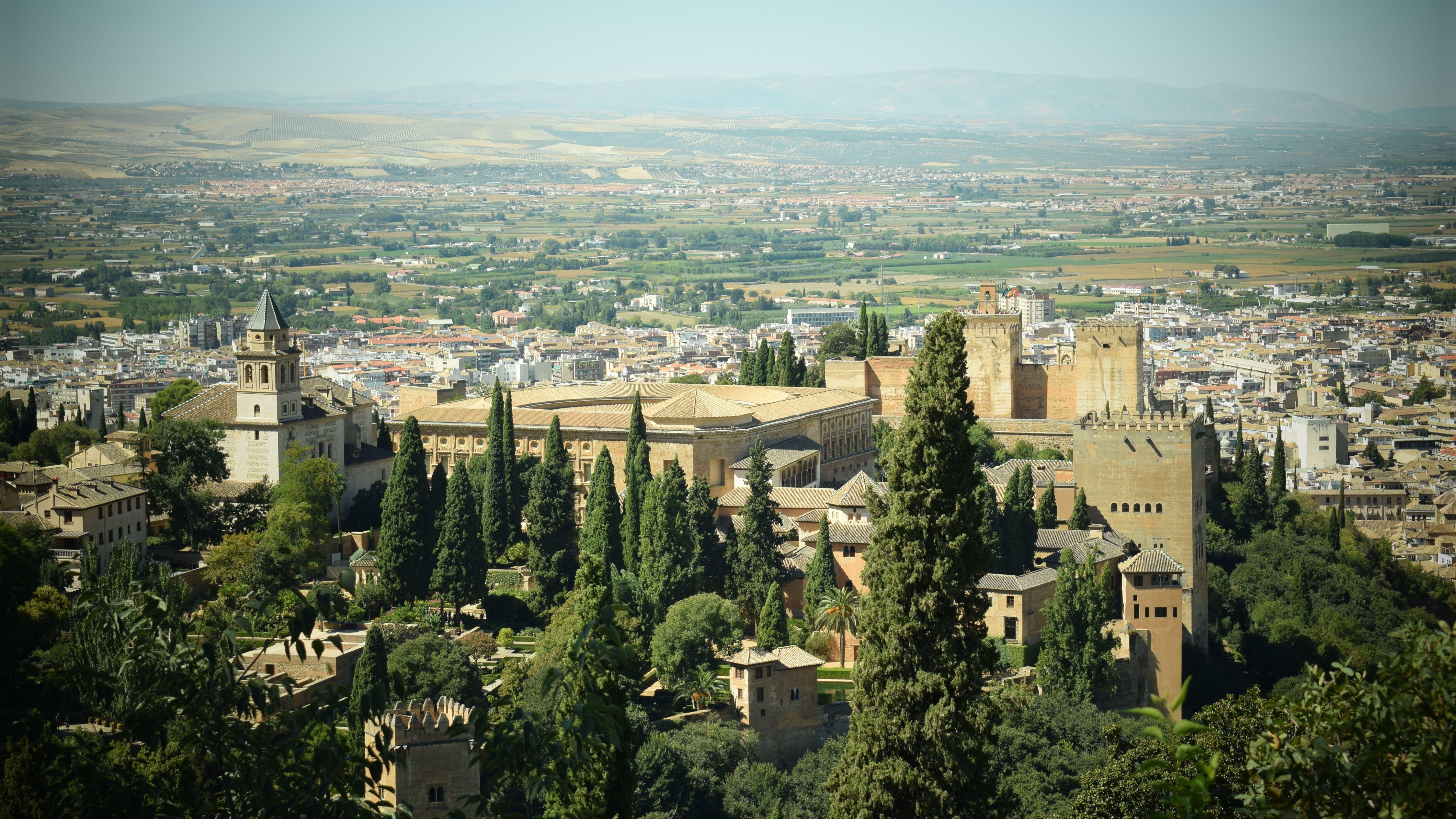 7680x4320 alhambra, granada, spain 8K Wallpaper, HD City 4K Wallpaper, Image, Photo and Background