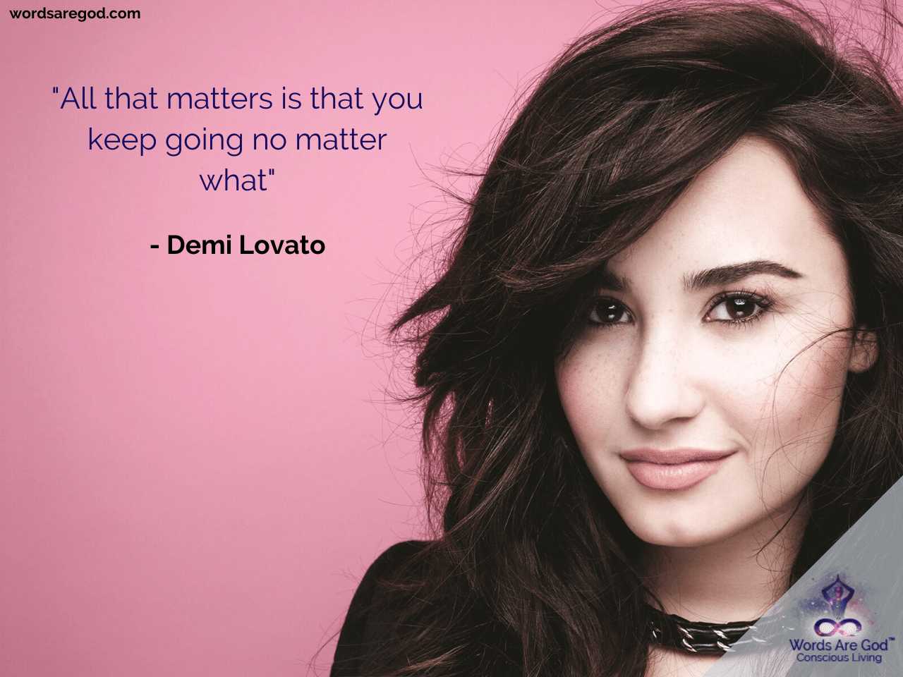 Demi Lovato Quotes Wallpapers - Top Free Demi Lovato Quotes Backgrounds -  WallpaperAccess