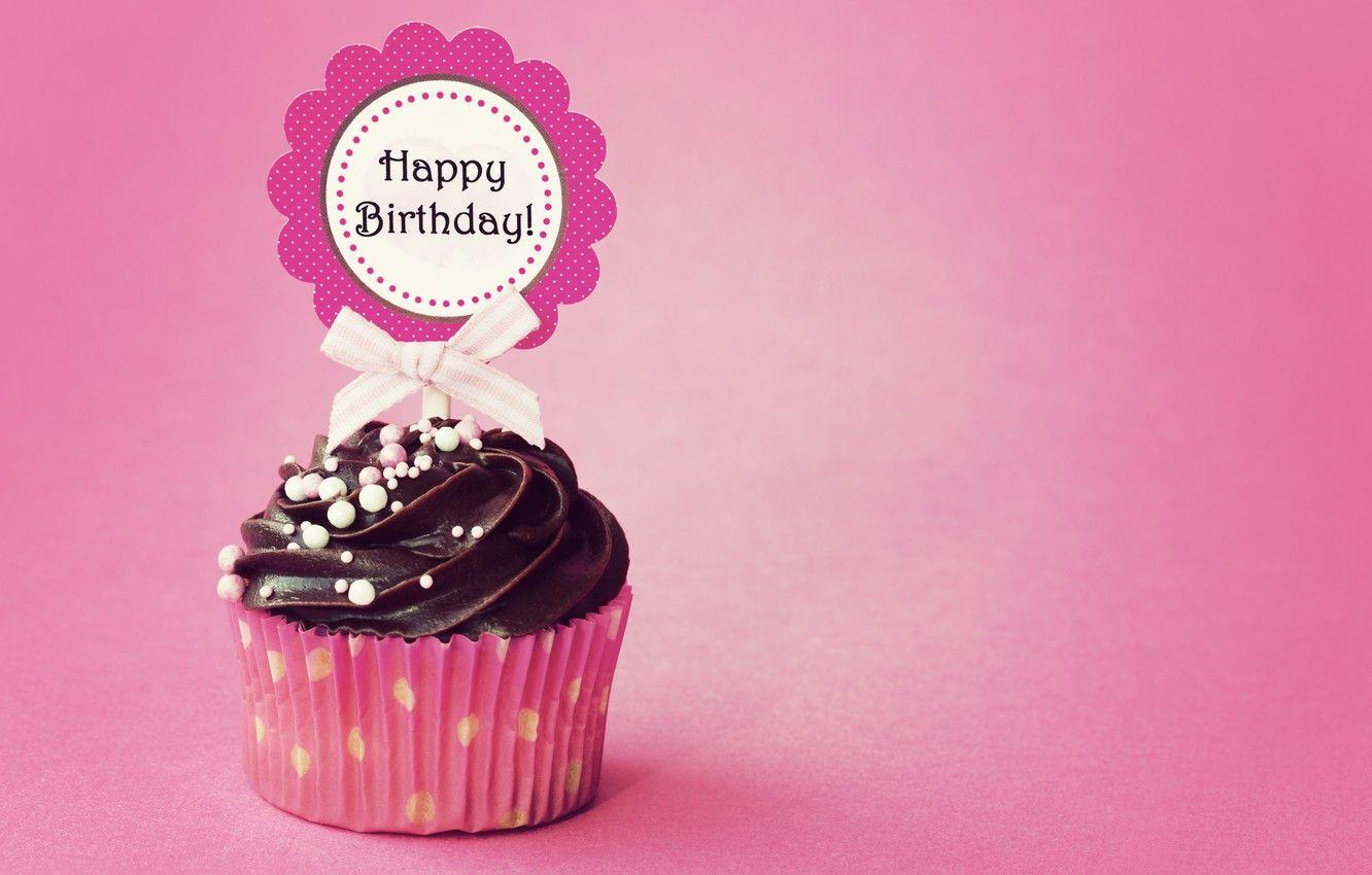 Pink Birthday Cupcake Wallpapers - Top Free Pink Birthday Cupcake