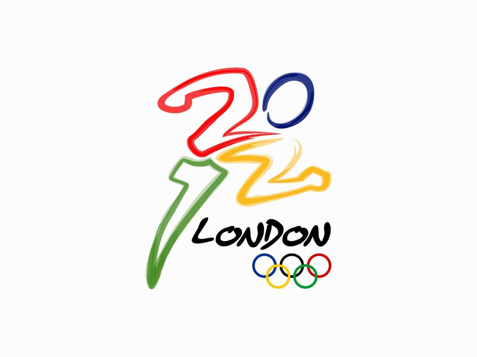 1600x1200 London 2012 Rings and Logo Wondrous Pics