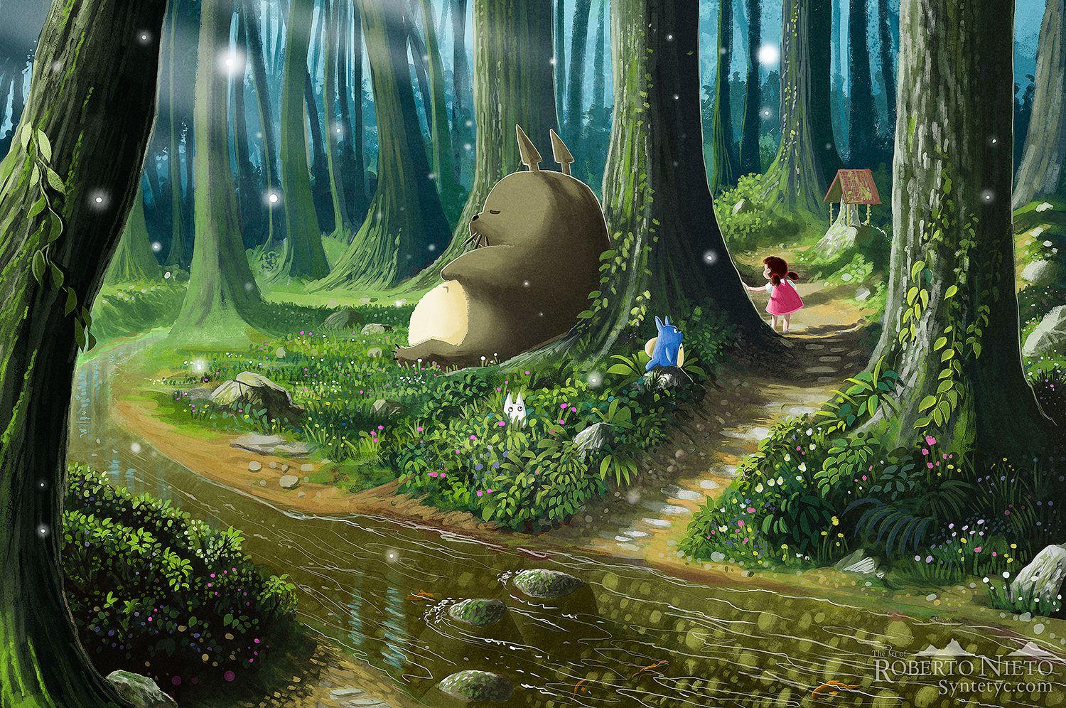 1500x996 Totoro Wallpaper