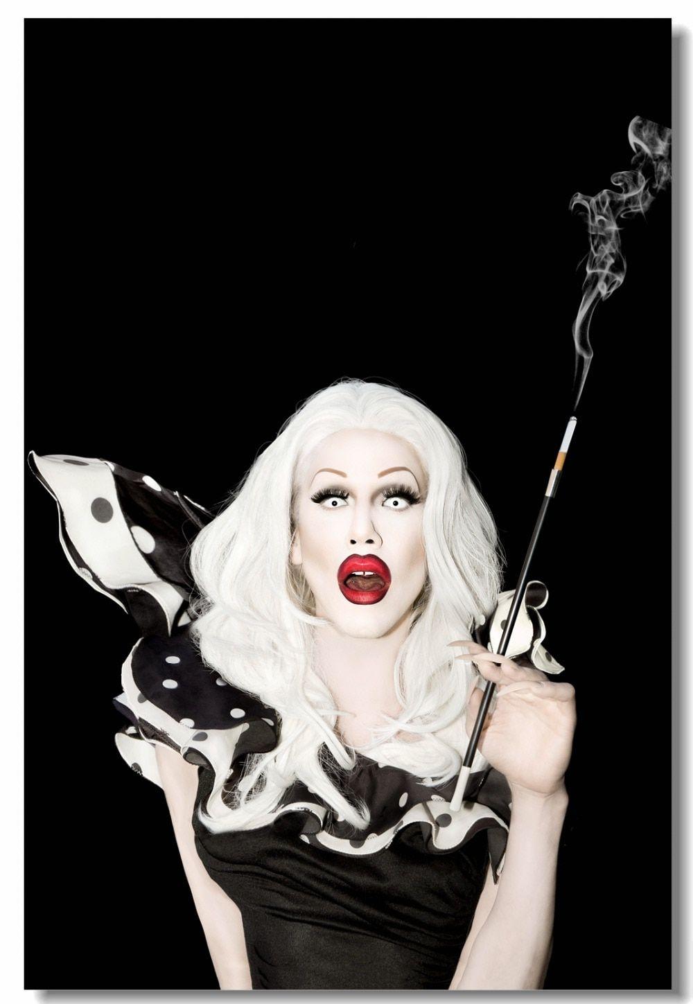 1000x1449 Custom Canvas Wall Mural Drag Queen Sharon Needles Poster Sharon Needles Wallpaper Aaron Coady Wall Stickers Room Decals #. Wall Stickers