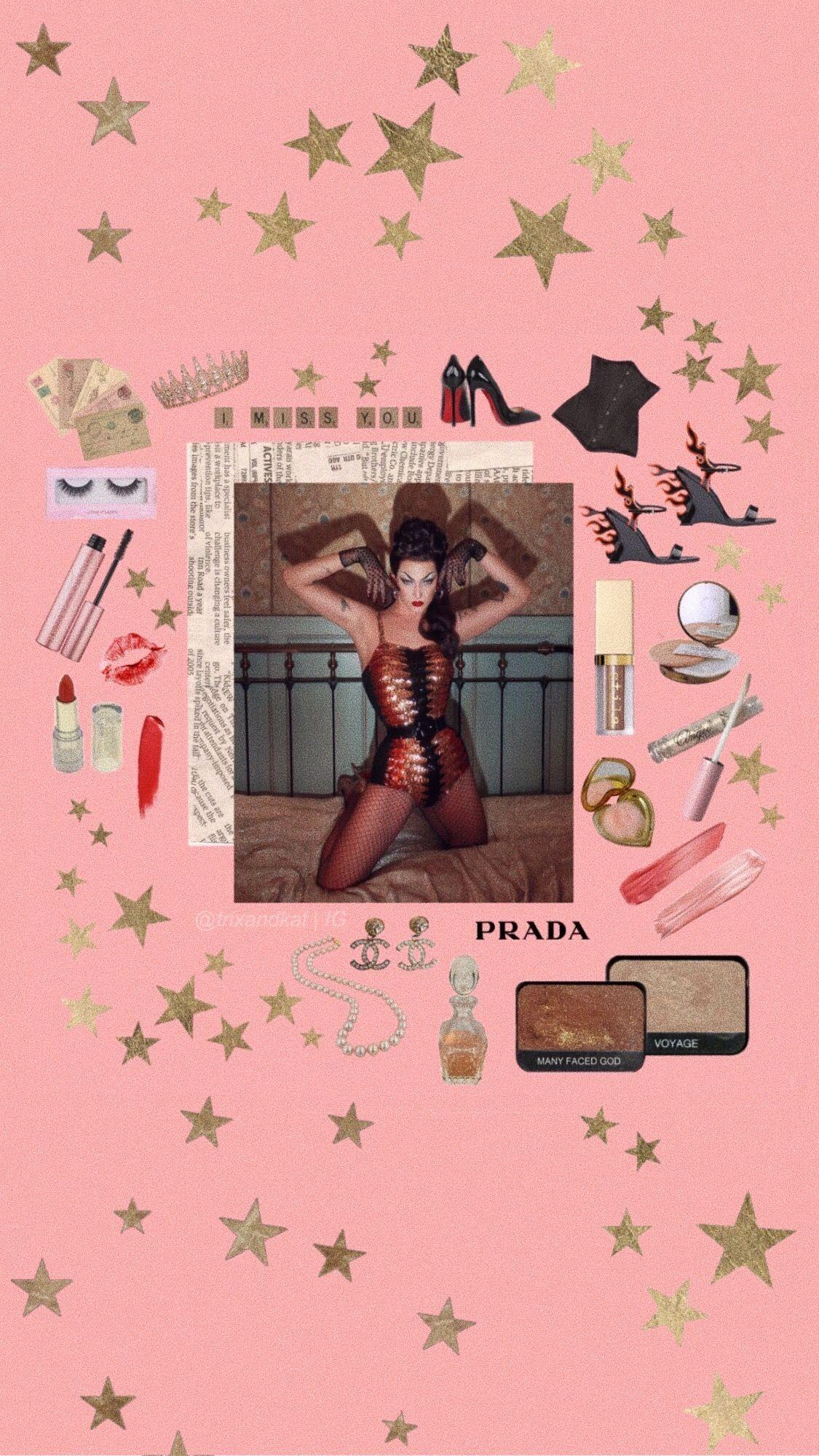 1125x1999 Violet Chachki Wallpaper. Wallpaper, Violet aesthetic, Violet chachki