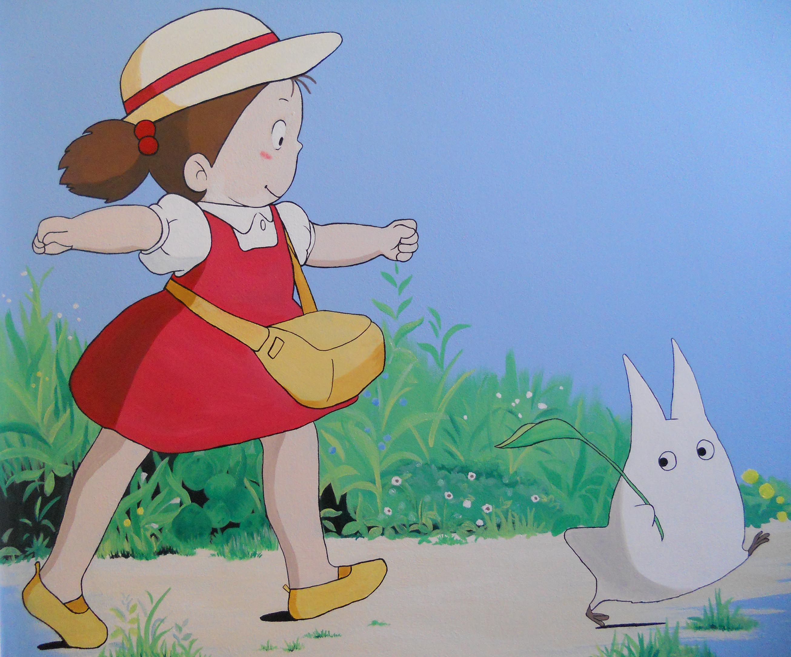2611x2169 My Neighbour Totoro Wallpaper Mural